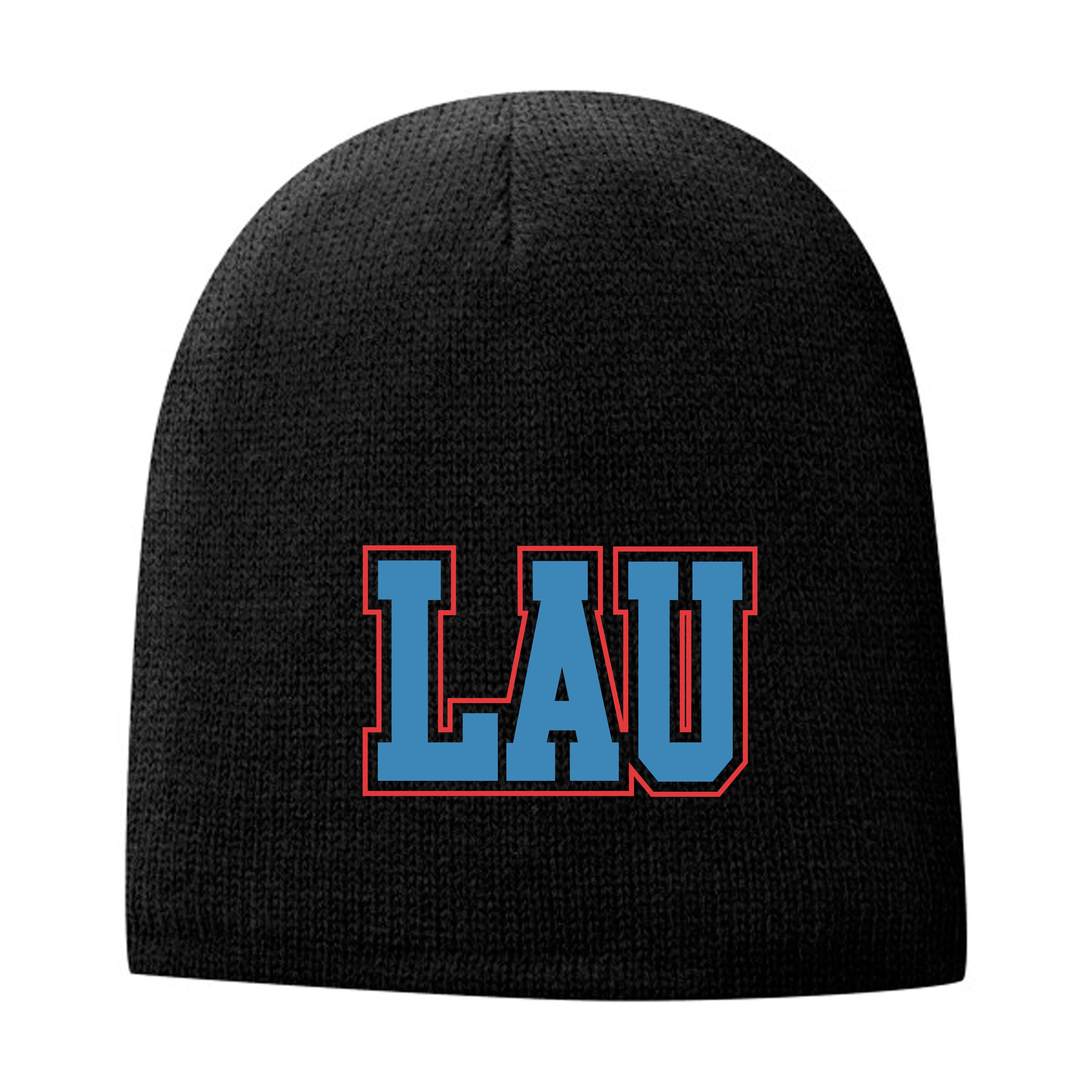 Beanie LAU Blue w/Red
