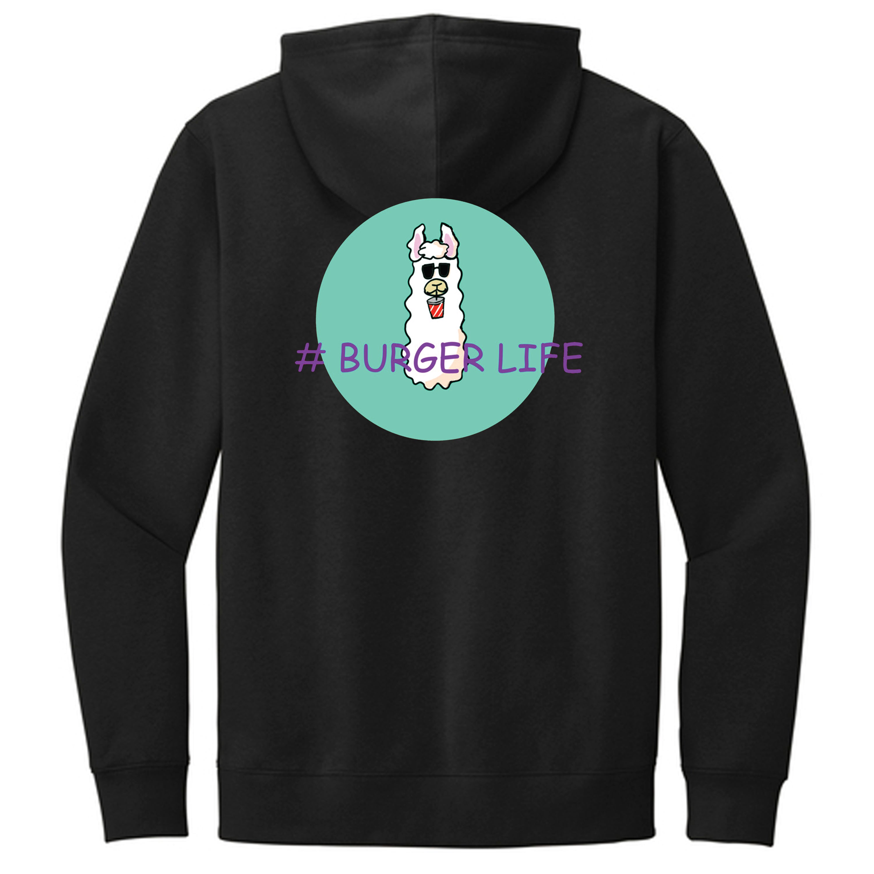 Hoodie Burger Life