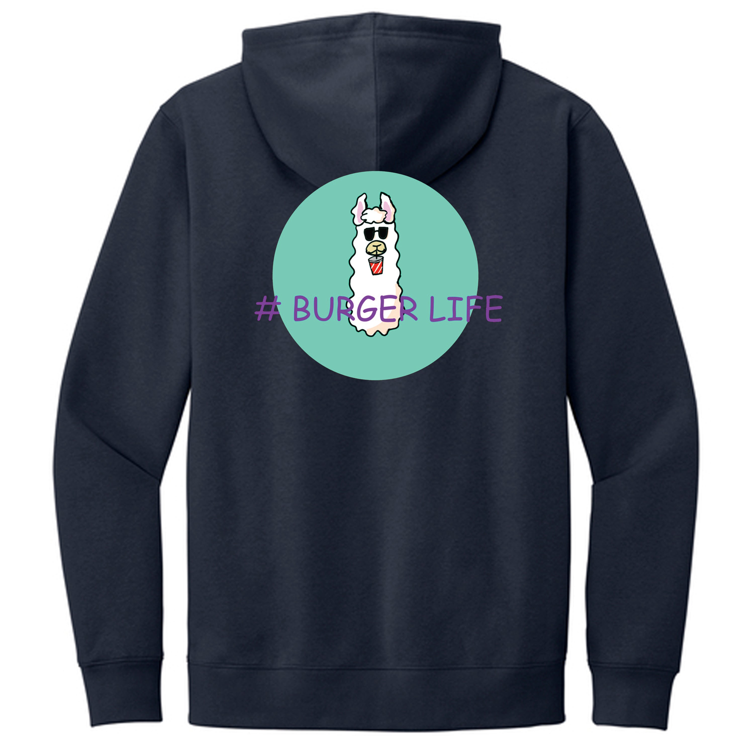 Hoodie Burger Life