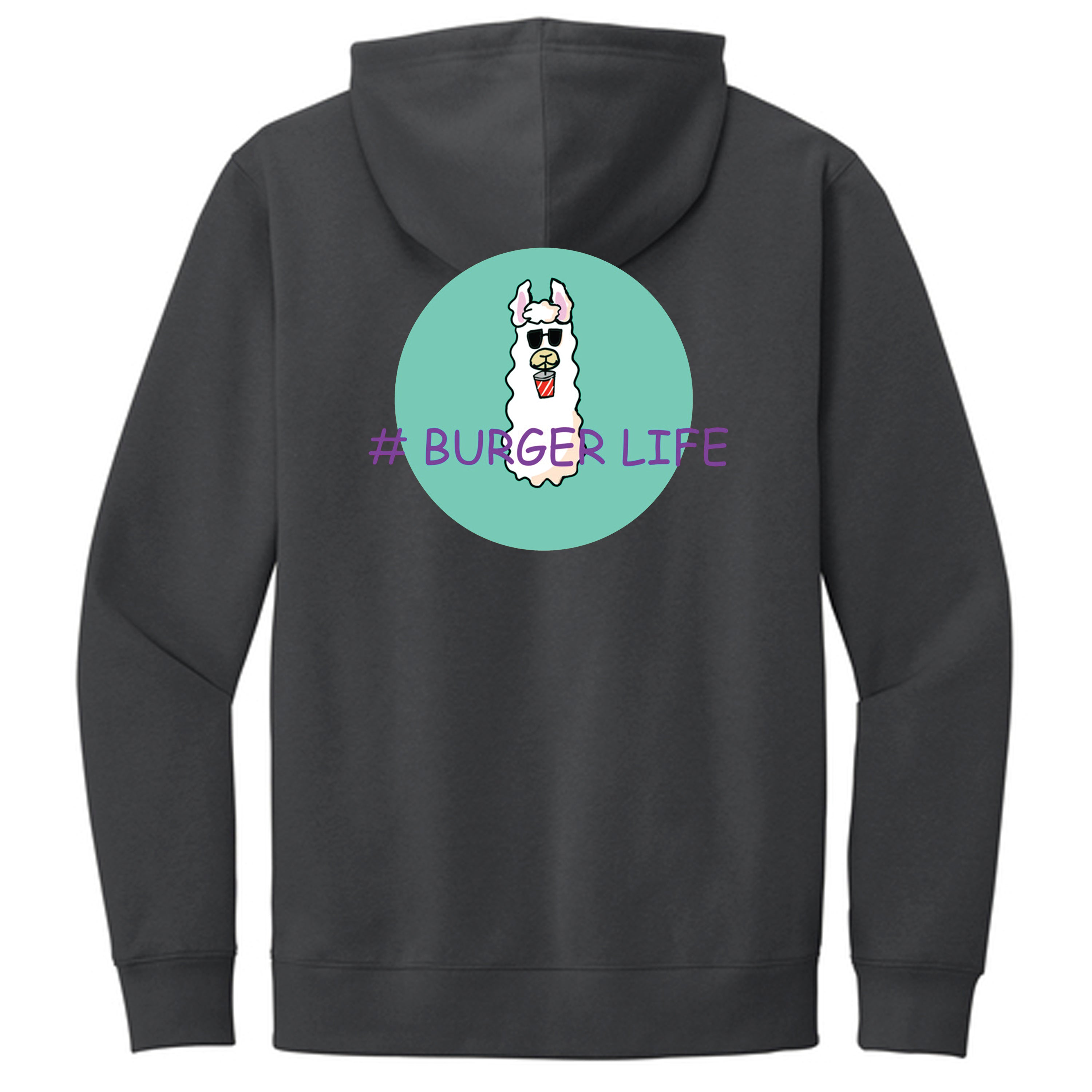 Hoodie Burger Life