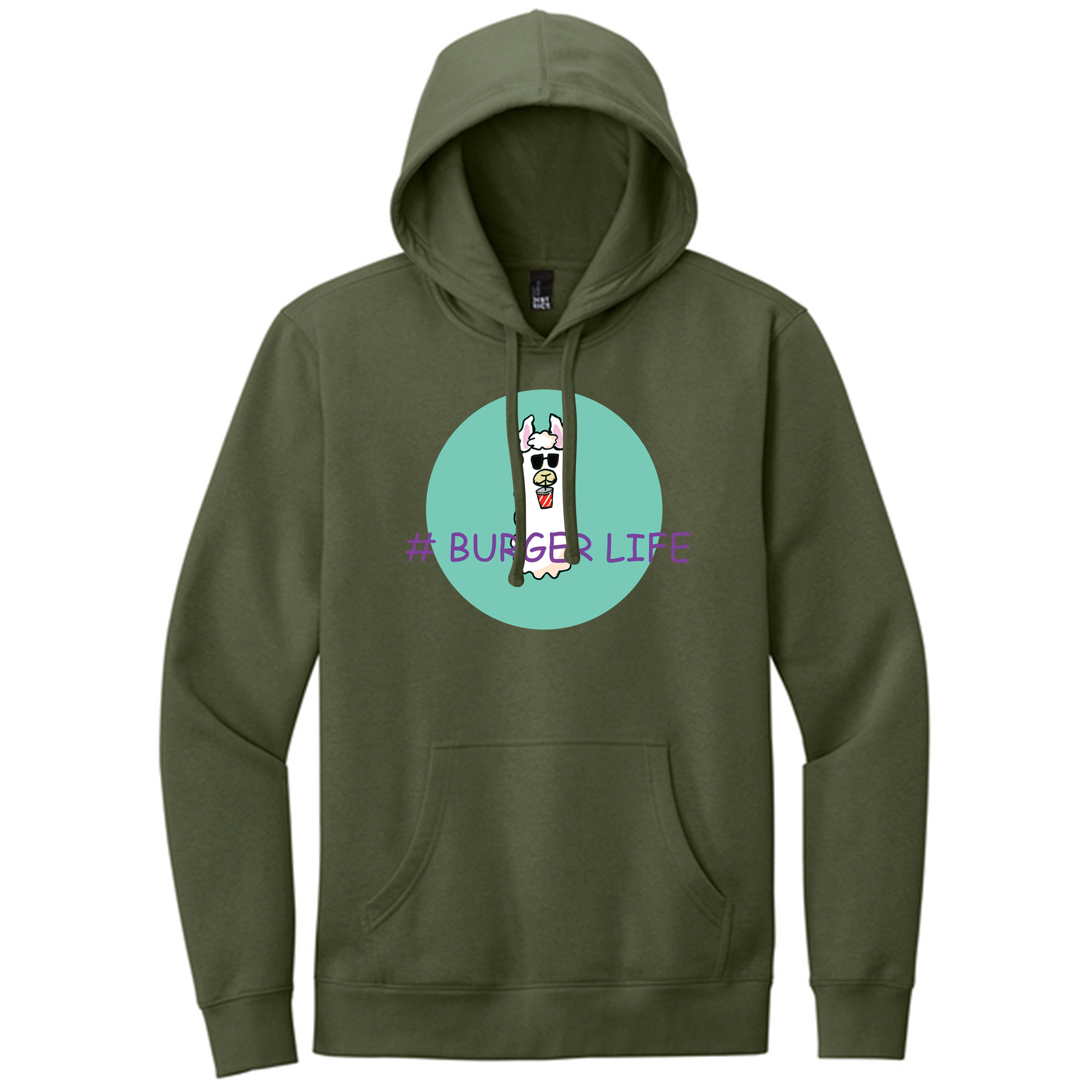 Hoodie Burger Life