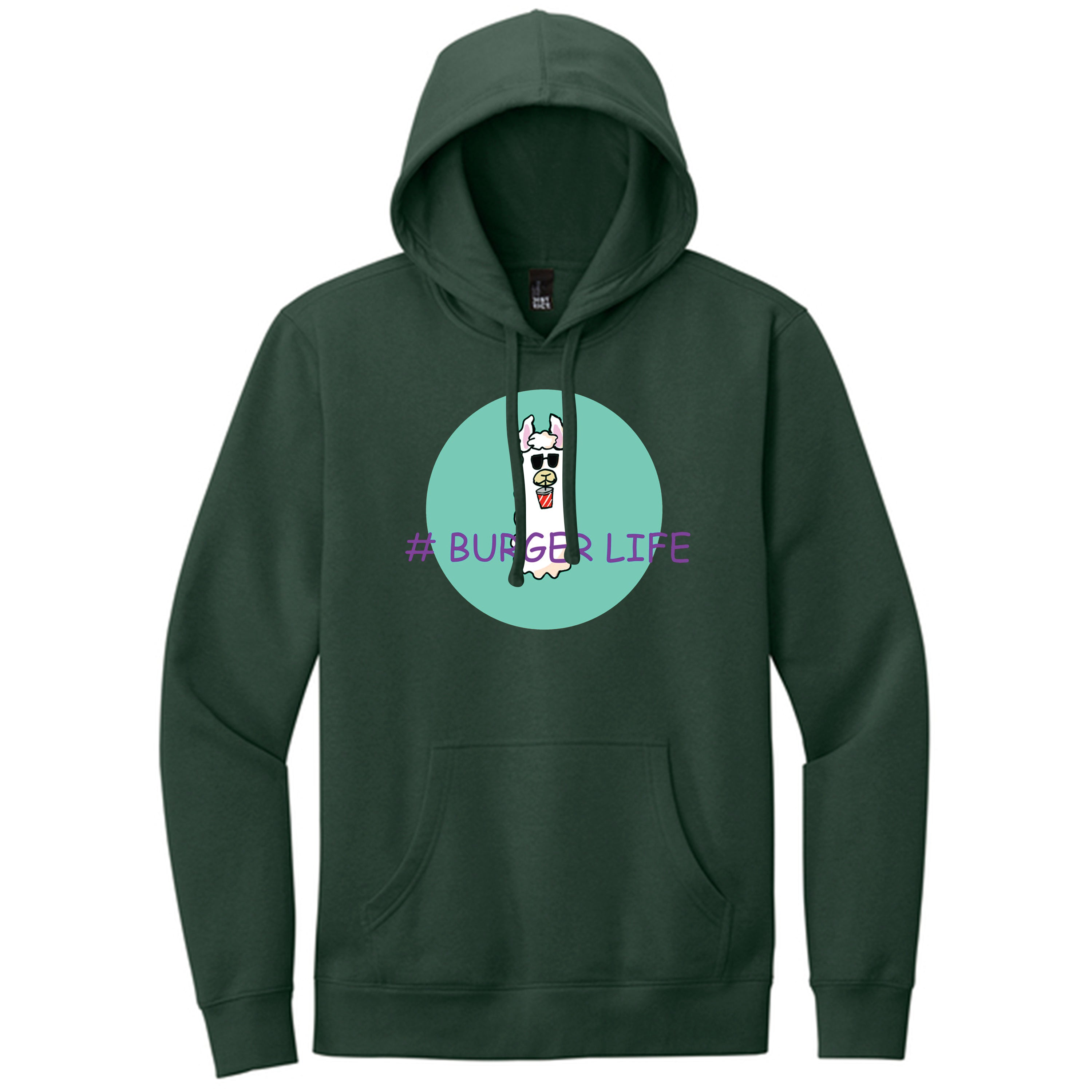 Hoodie Burger Life