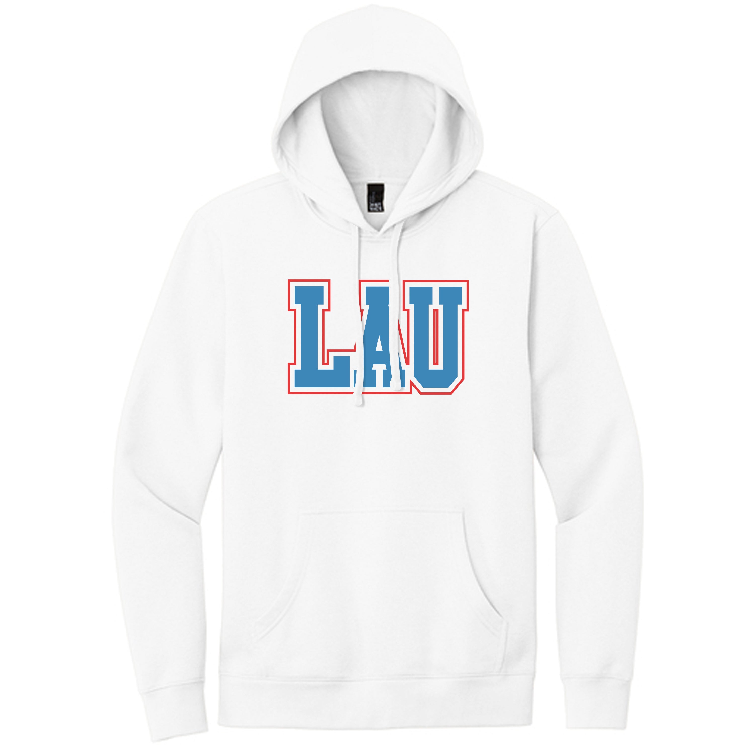 Hoodie LAU Blue w/Red