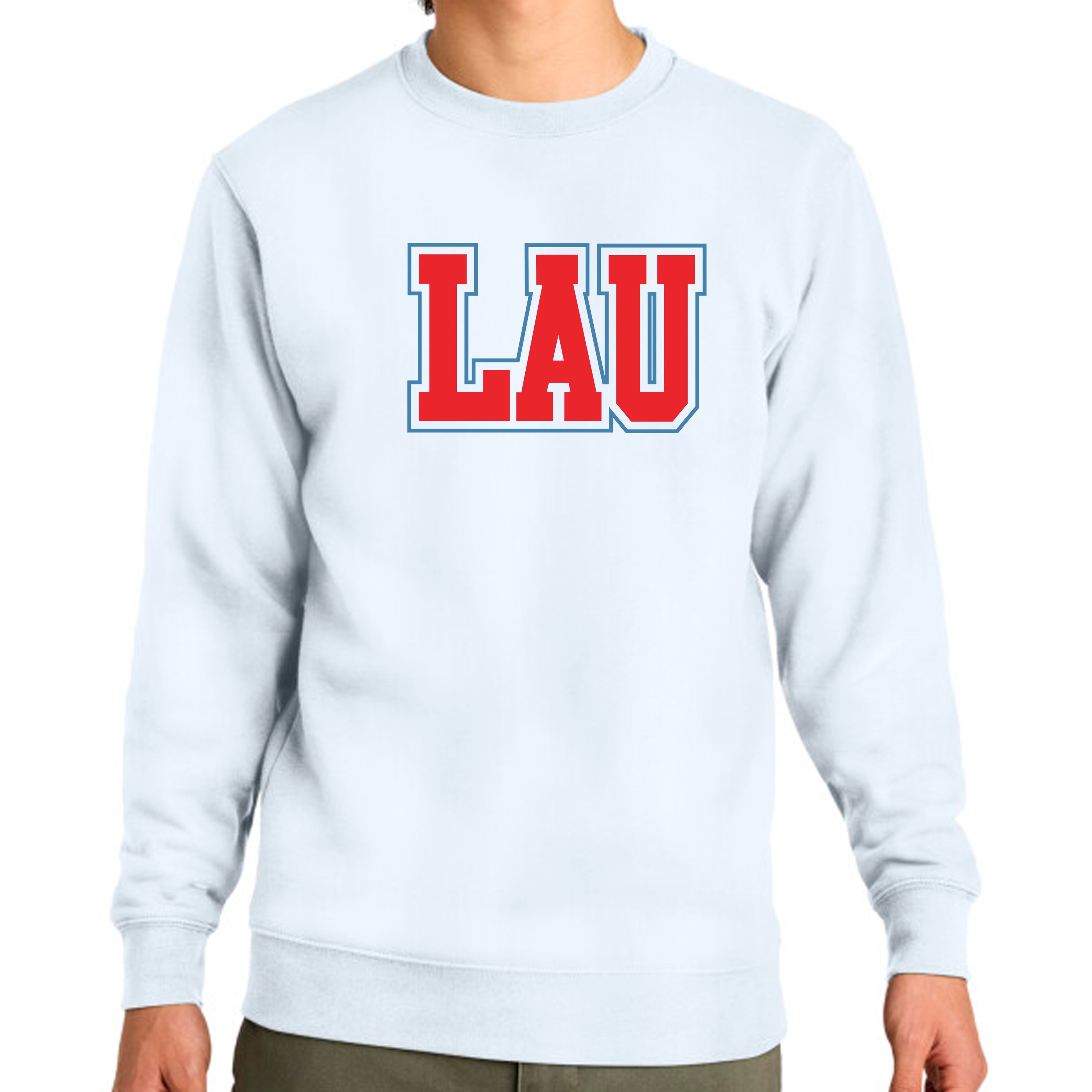 Sweatshirt LAU Red w/Blue