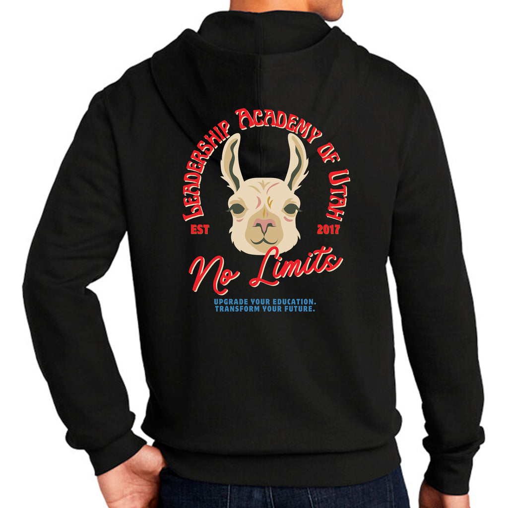 Full Zip Hoodie Llama Est 2017