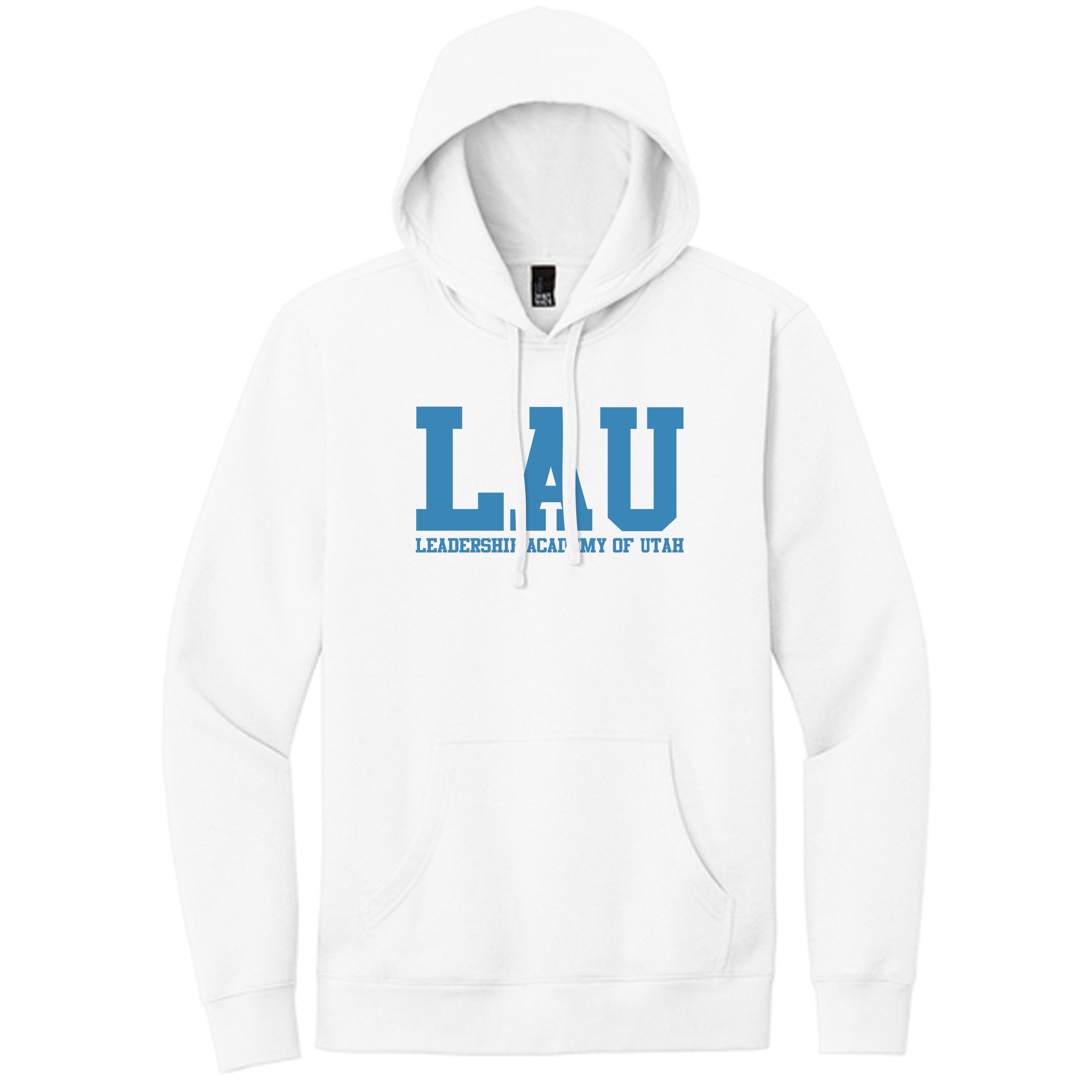 Hoodie LAU TEXT BLUE