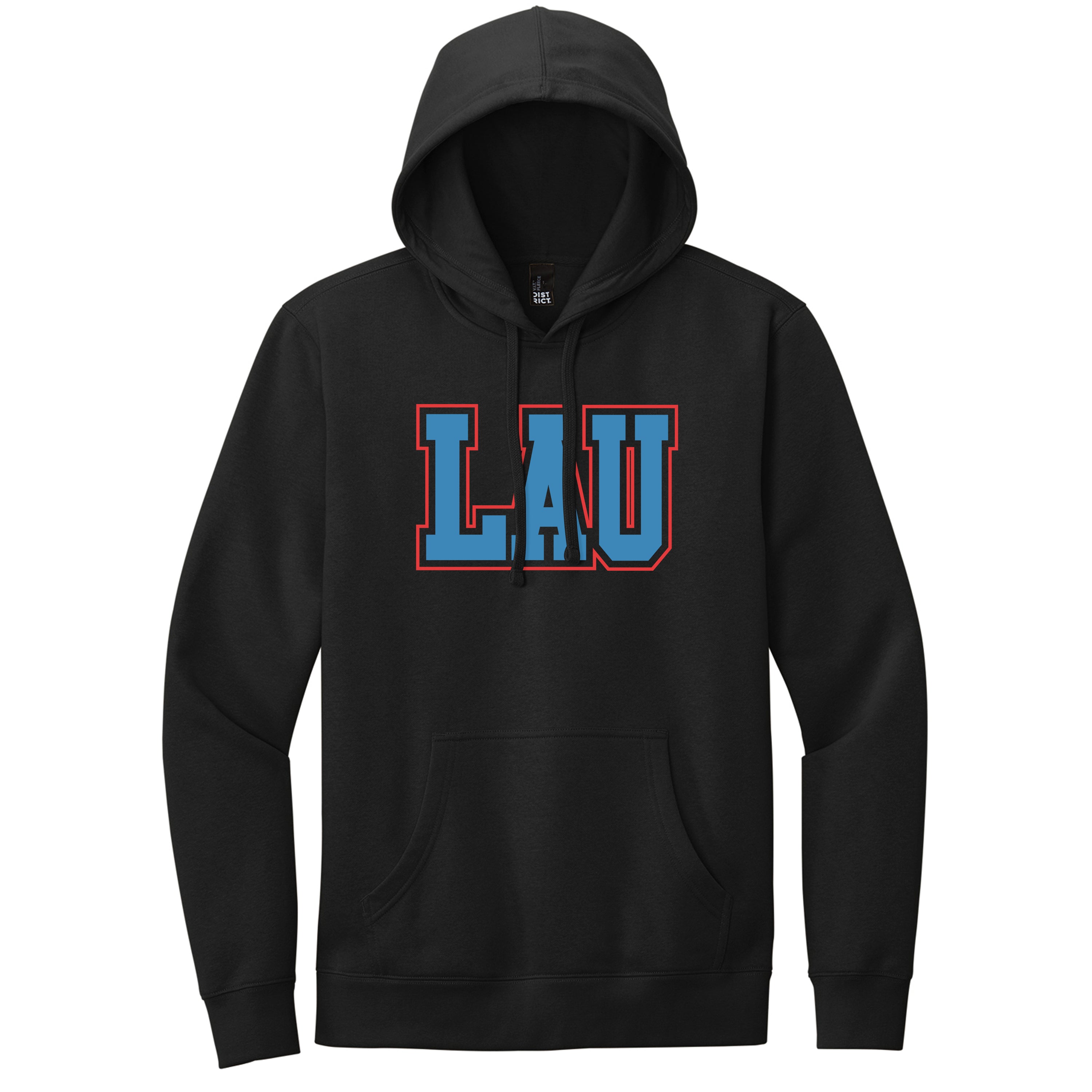 Hoodie LAU Blue w/Red