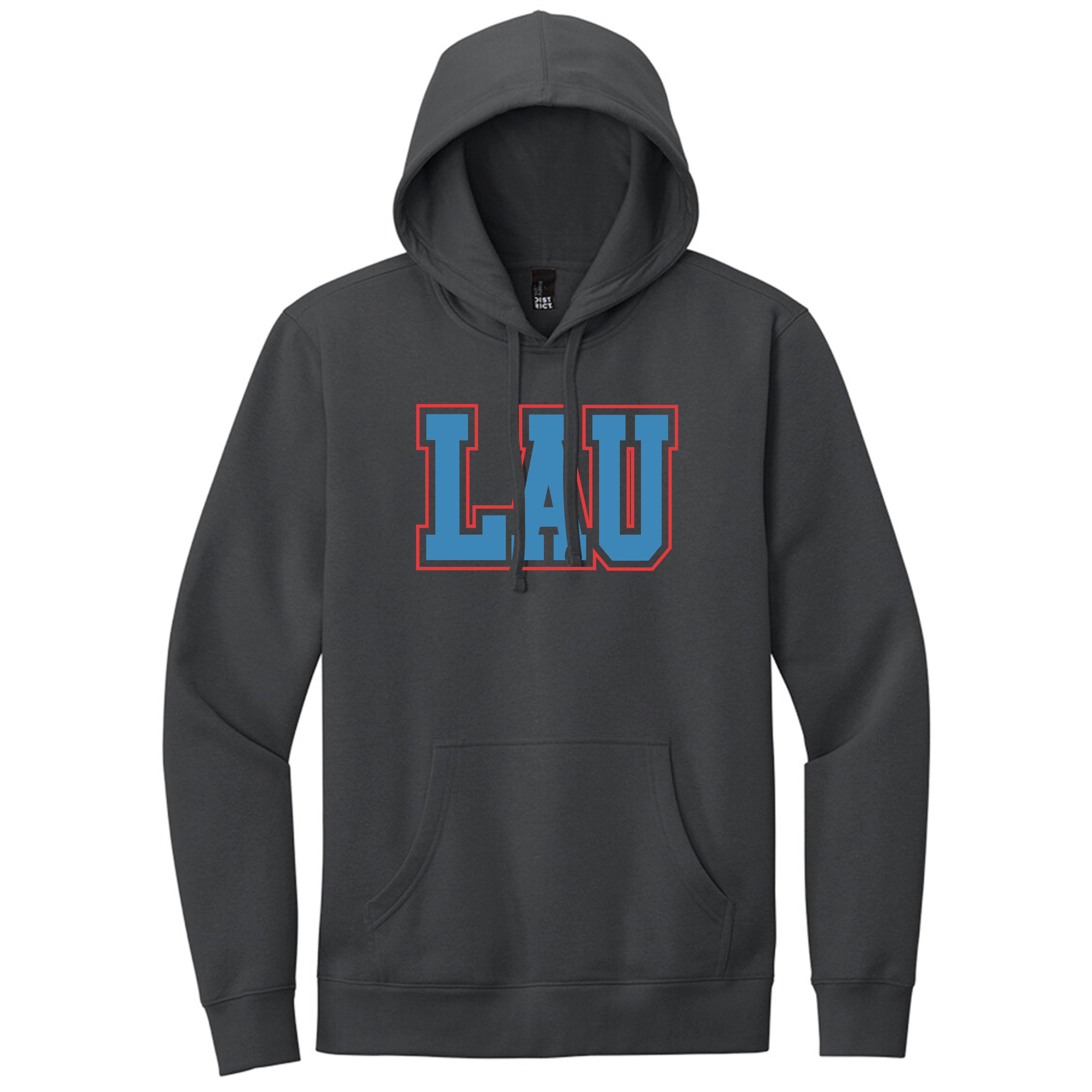 Hoodie LAU Blue w/Red