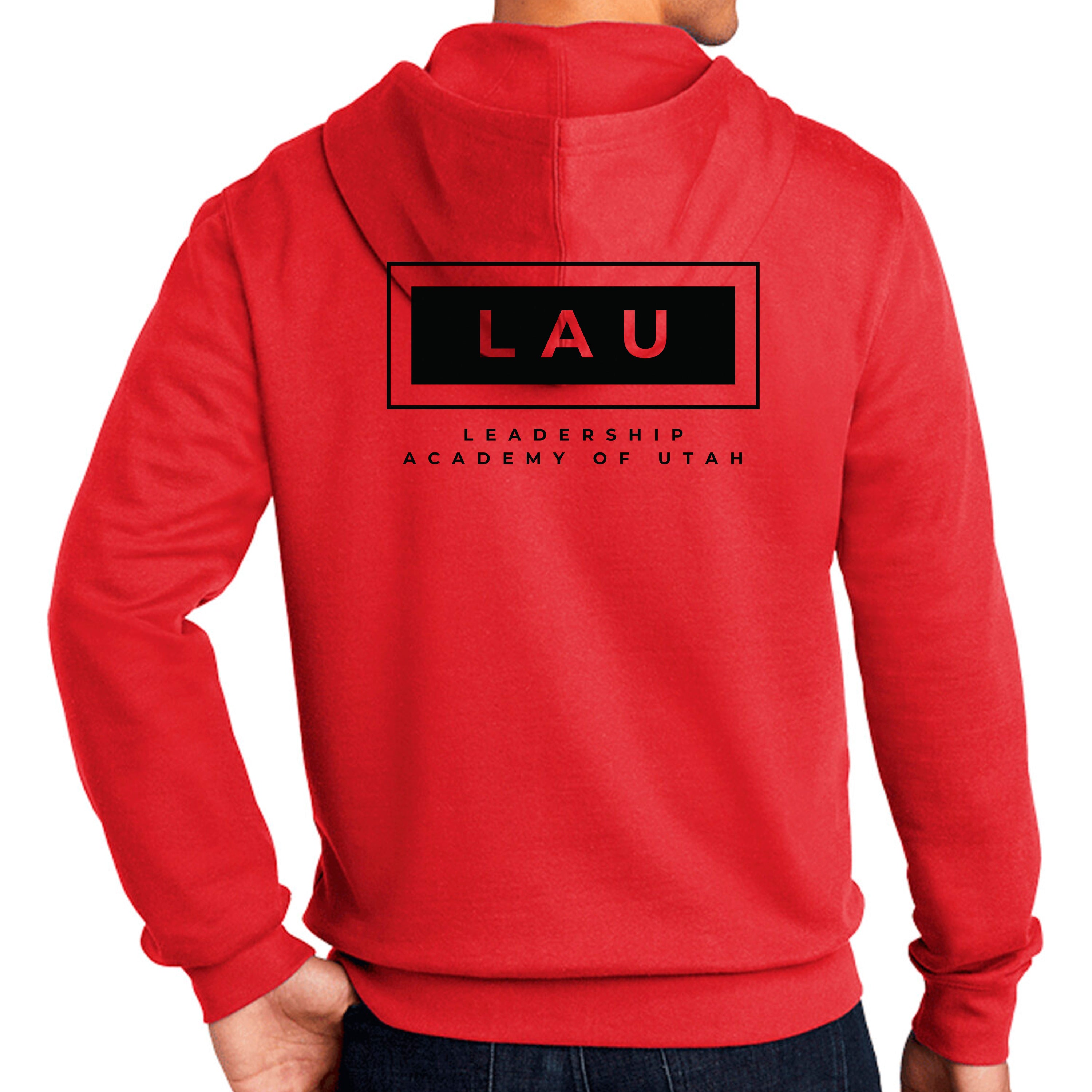 Full Zip Hoodie LAU BOX BLACK