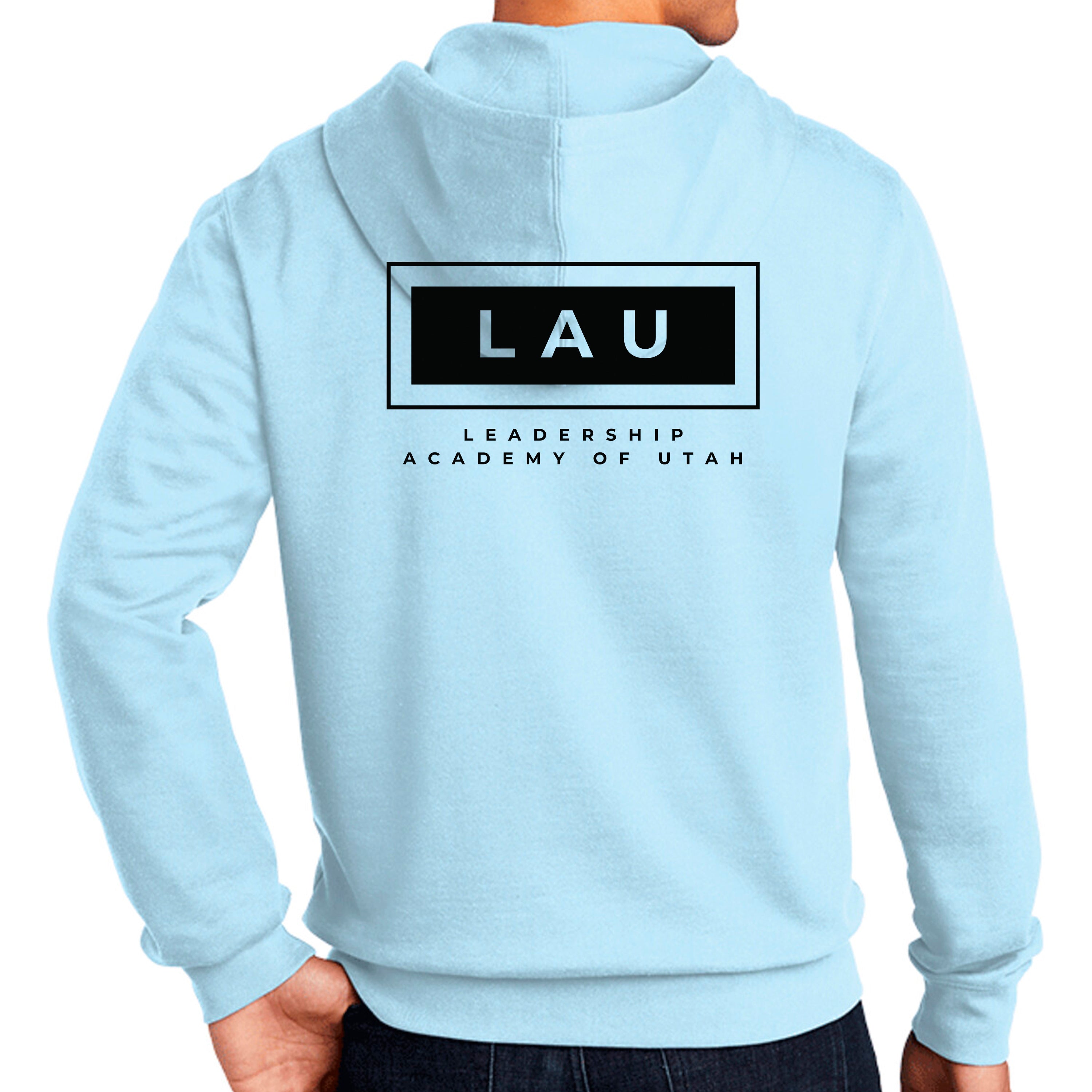 Full Zip Hoodie LAU BOX BLACK