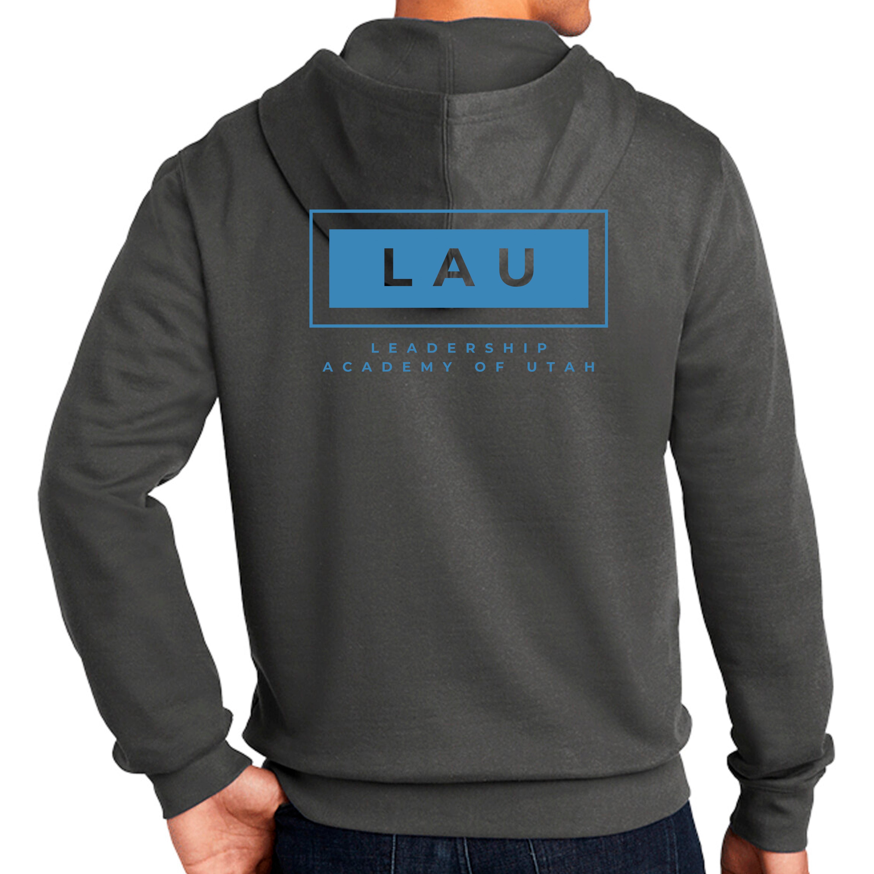Full Zip Hoodie LAU BOX BLUE