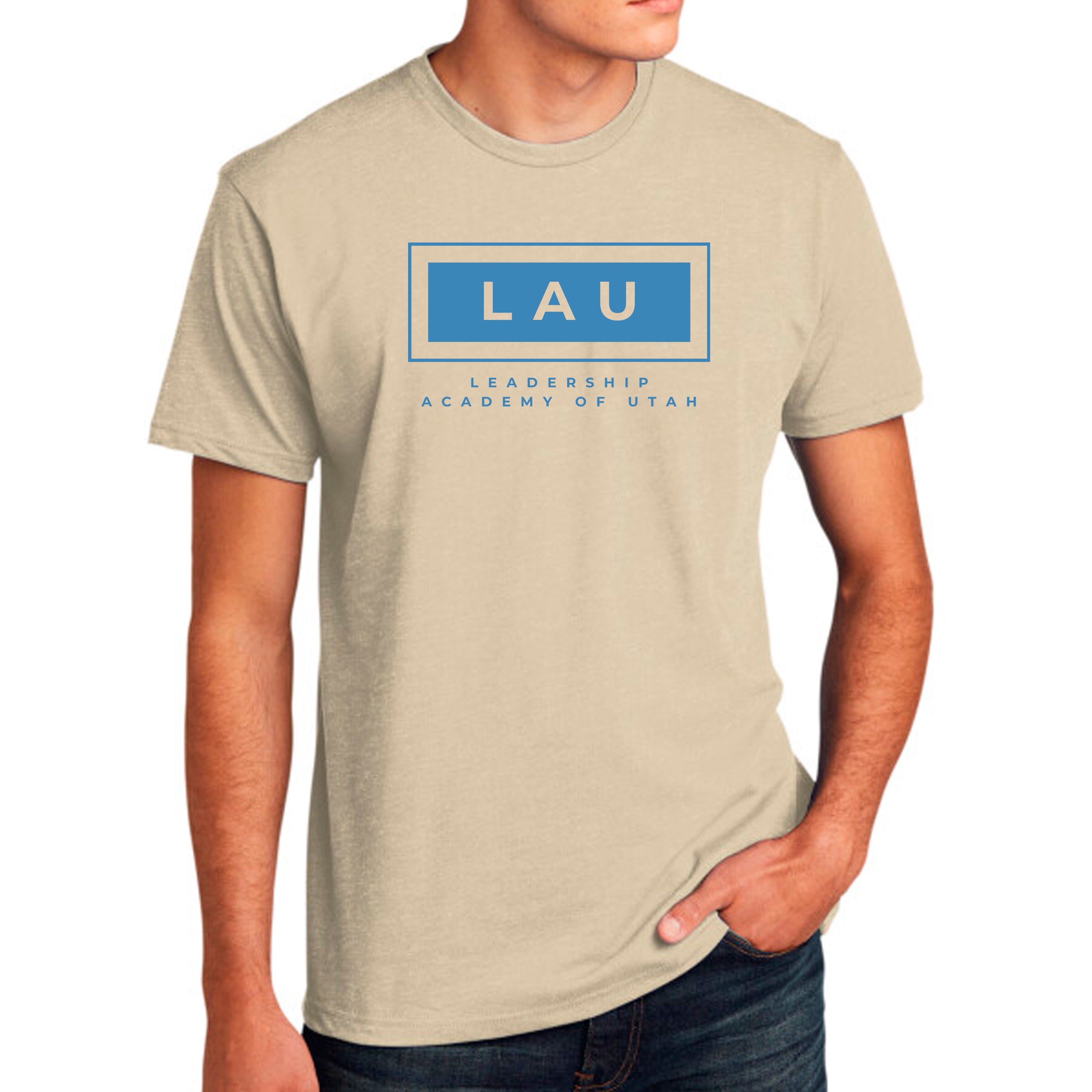 Short Sleeve LAU Box Blue