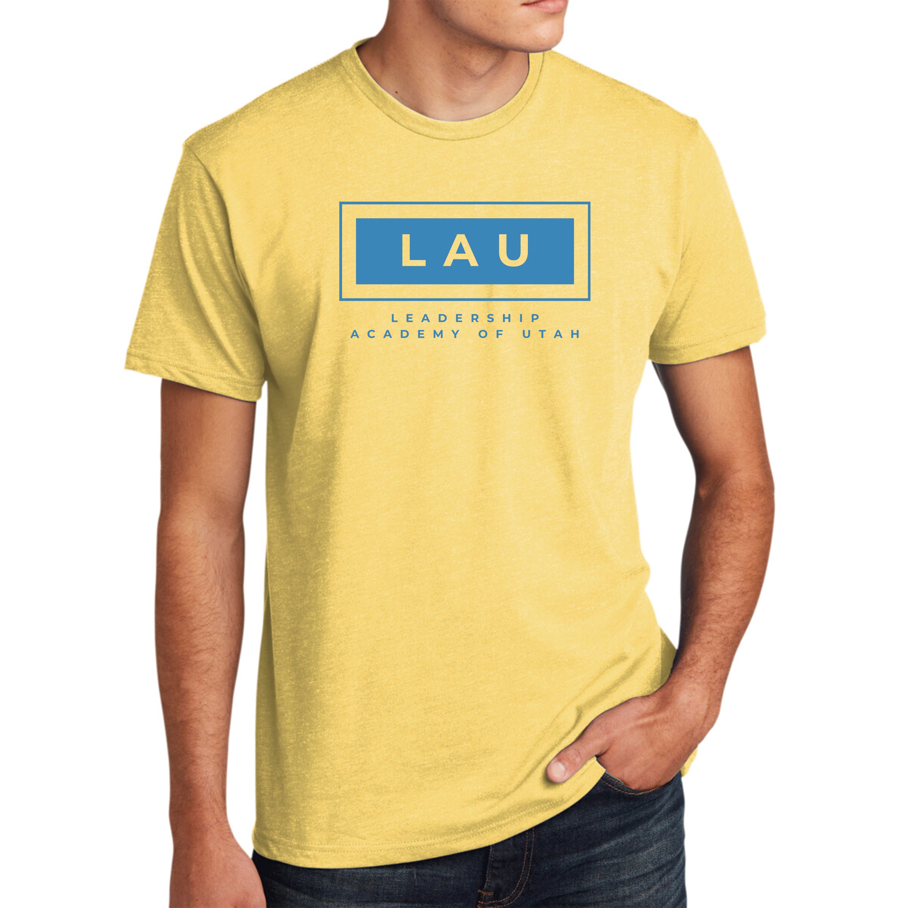 Short Sleeve LAU Box Blue