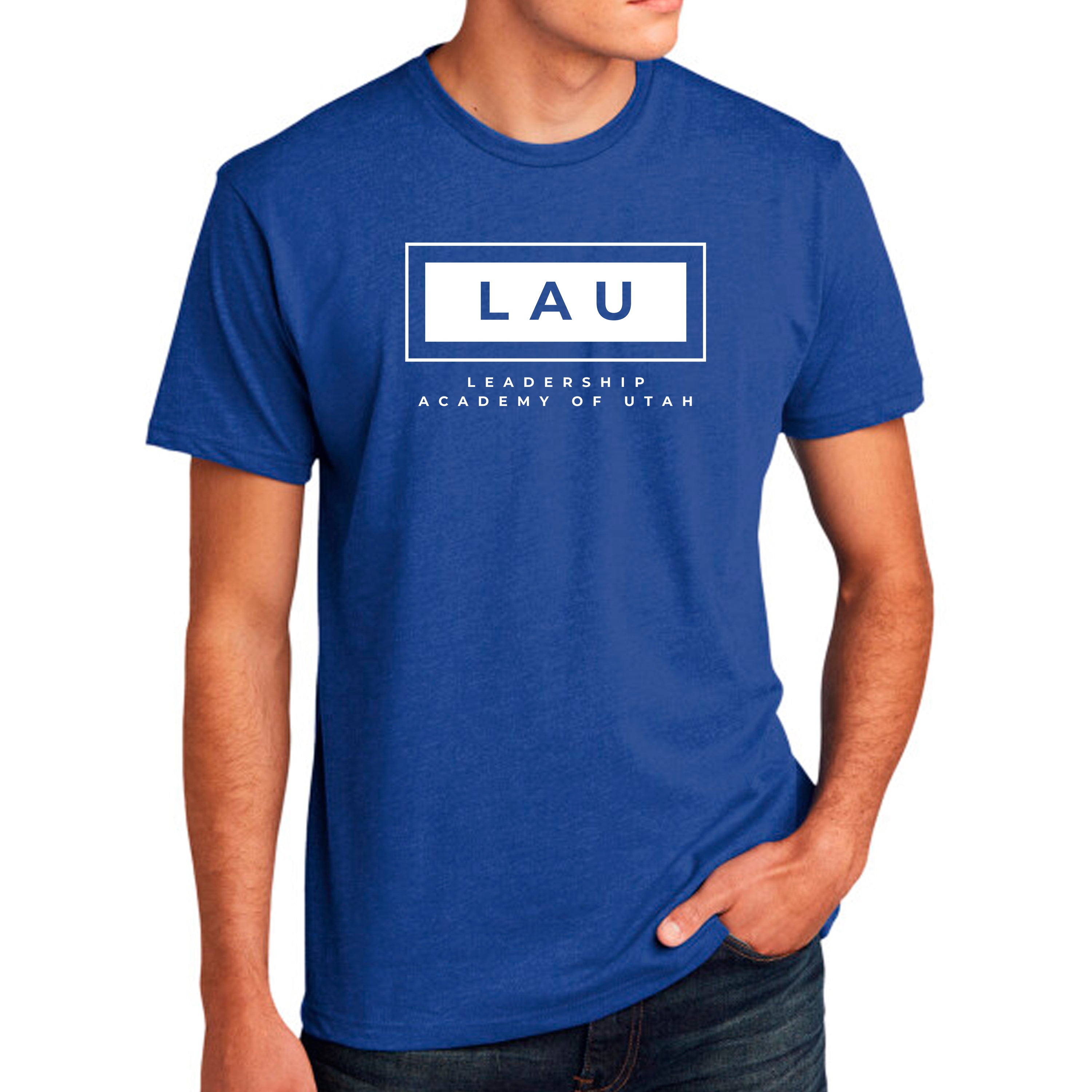 Short Sleeve LAU Box White