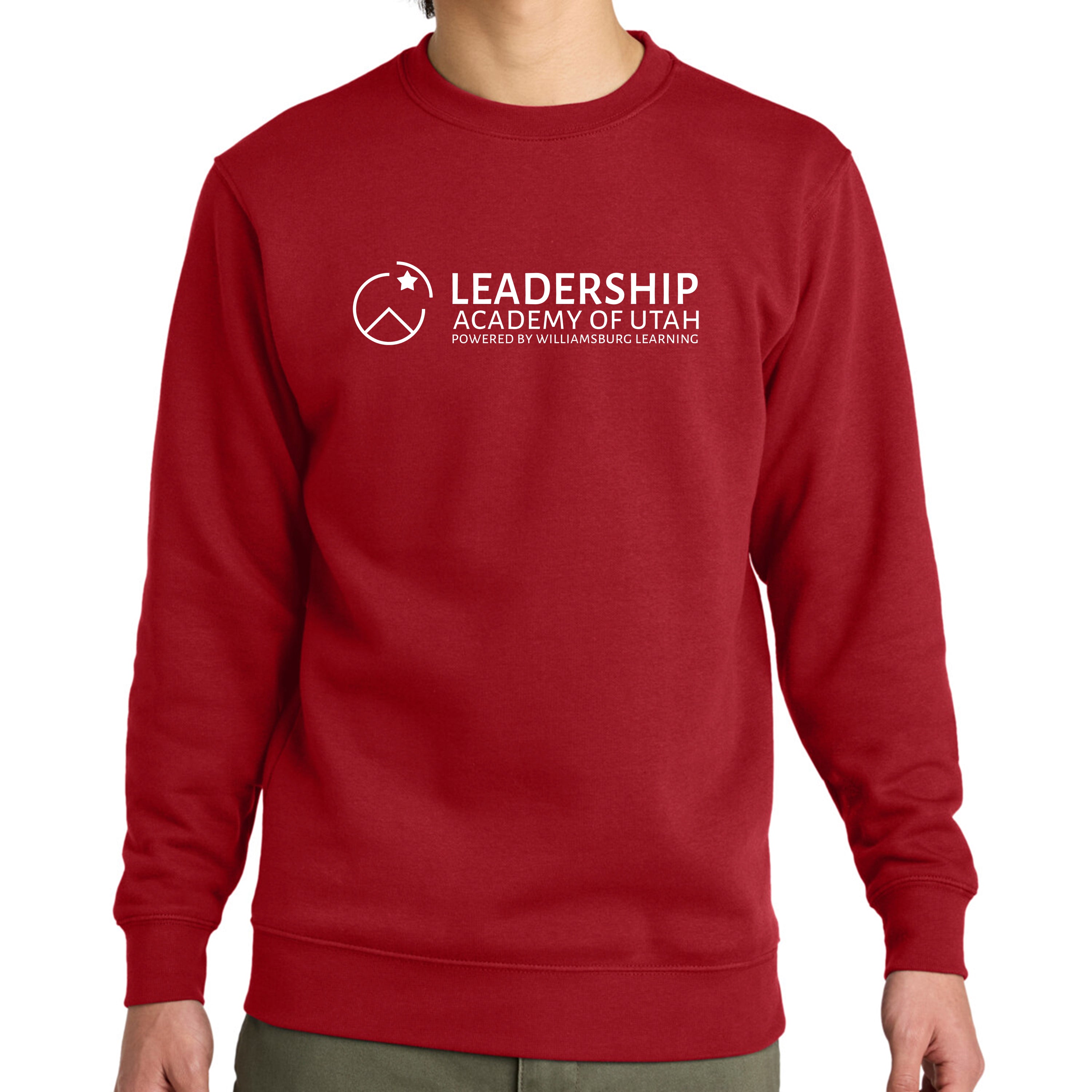 Sweatshirt Leadership Academy of Utah White