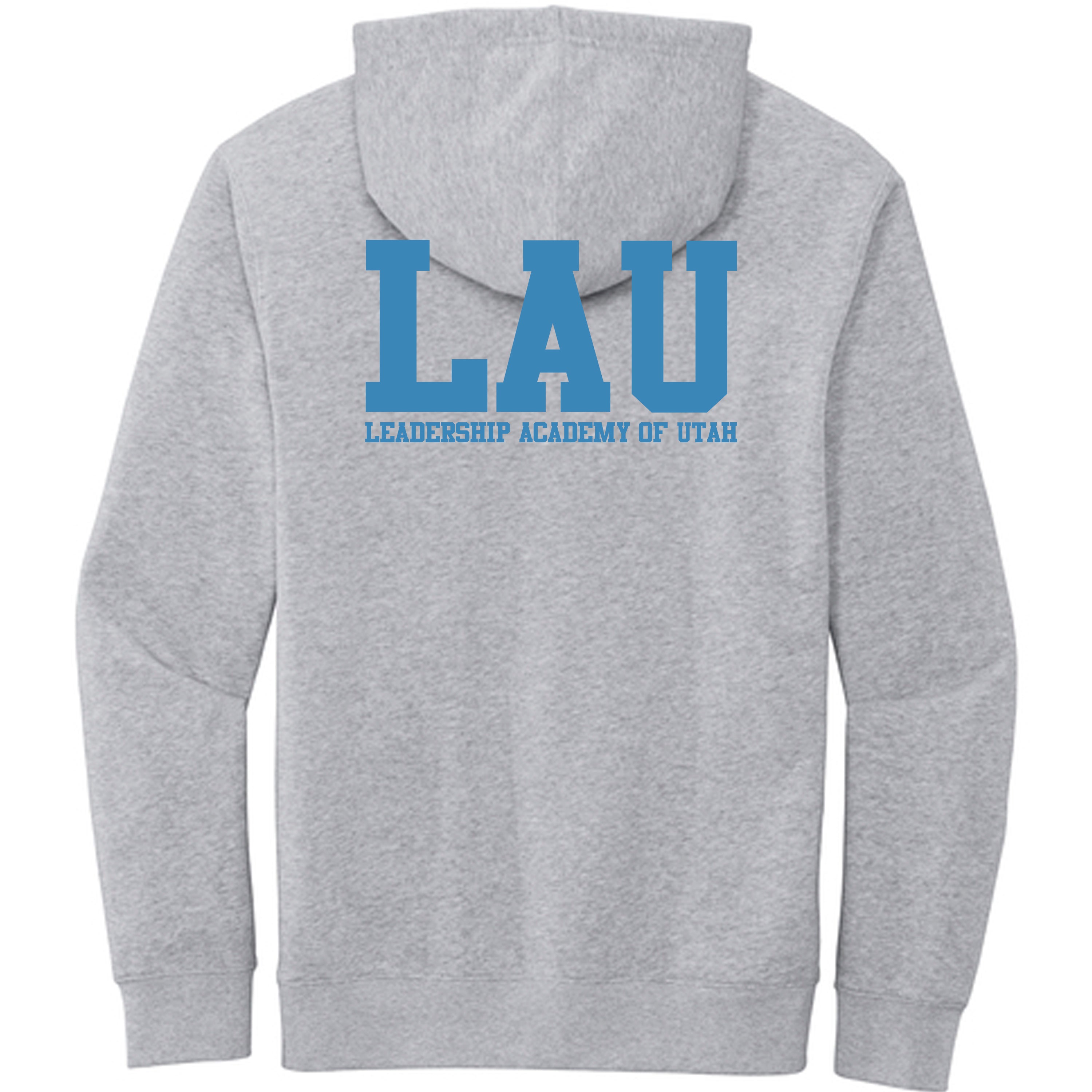 Hoodie LAU Text Blue