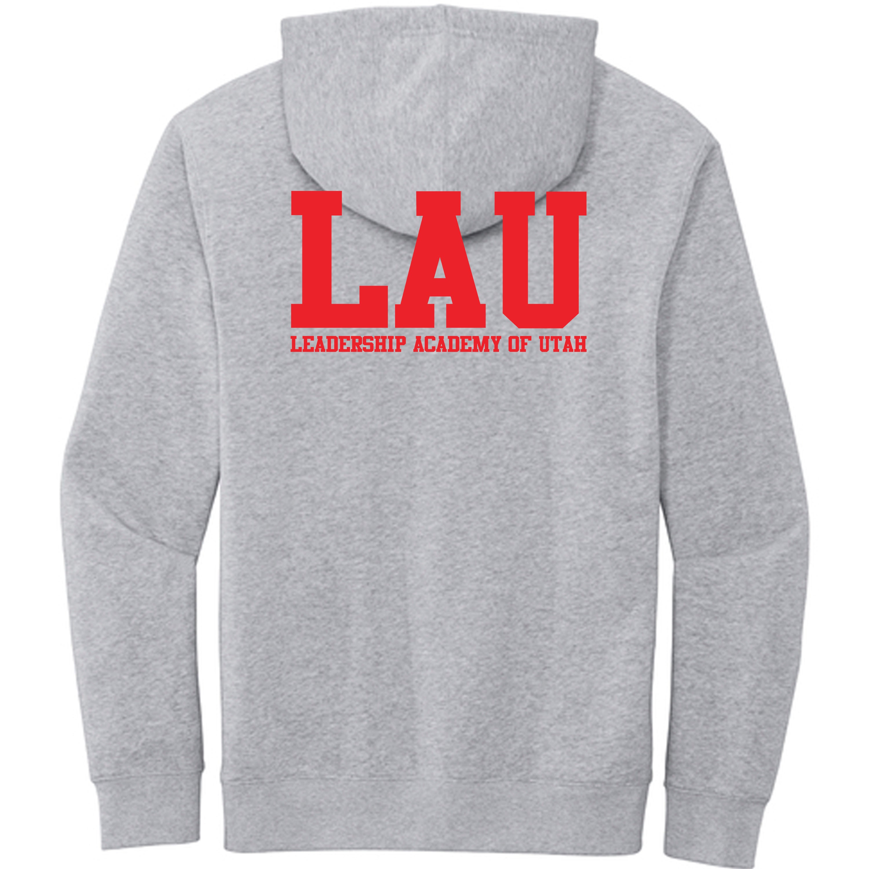 Hoodie LAU Text Red