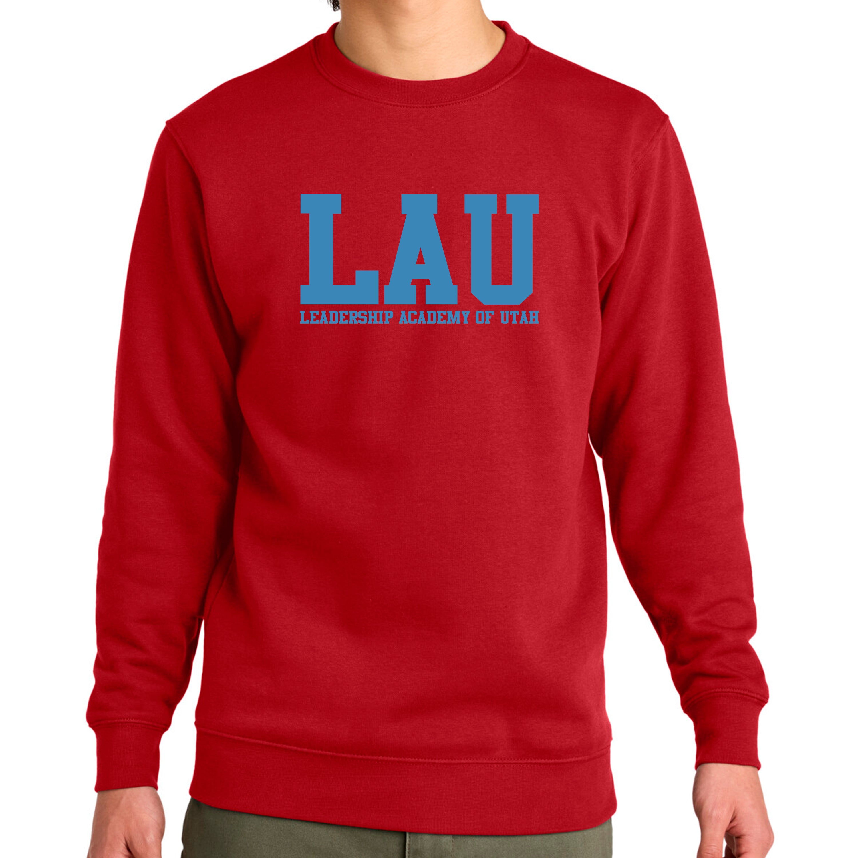 Sweatshirt LAU Text Blue