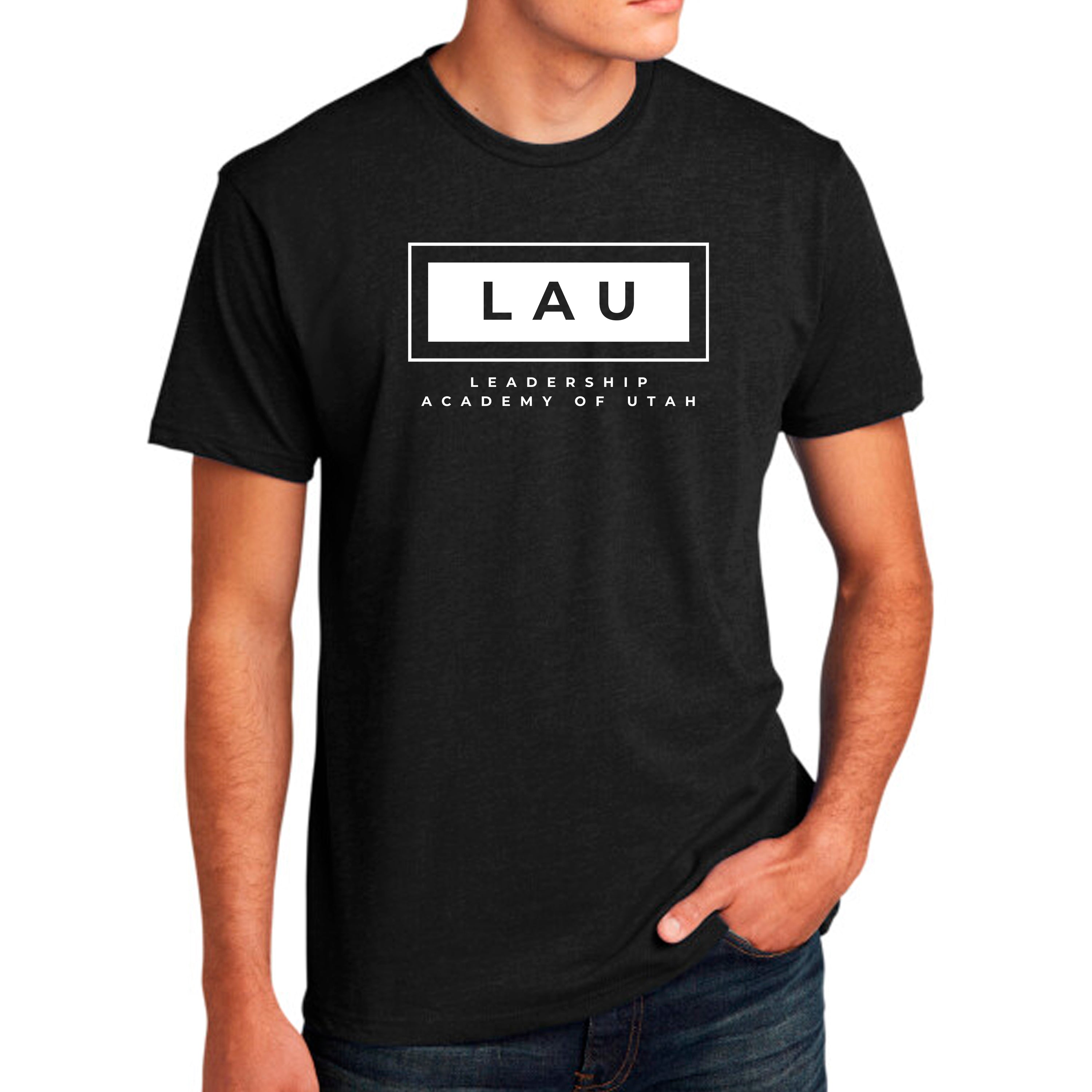 Short Sleeve LAU Box White