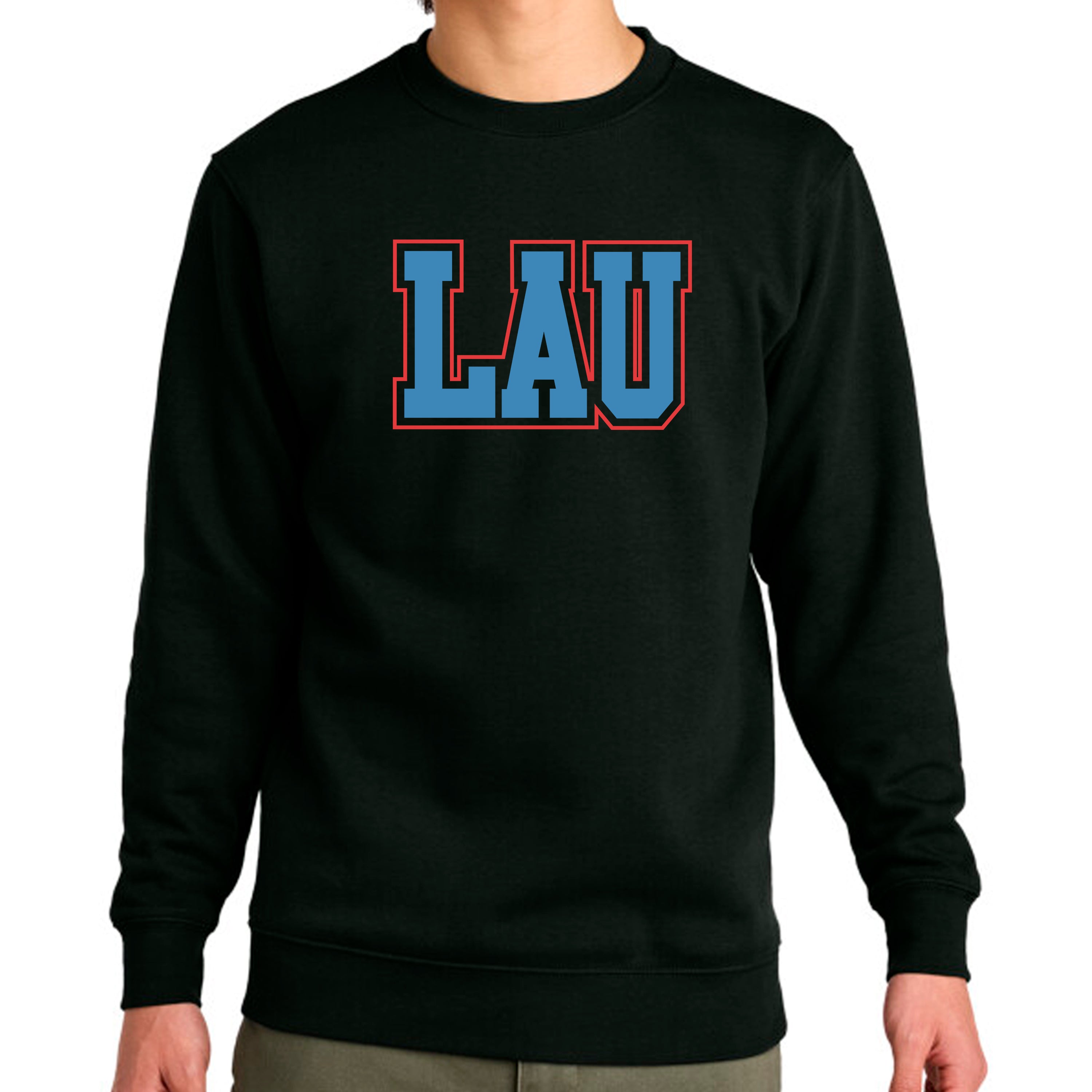 Sweatshirt LAU Blue w/Red