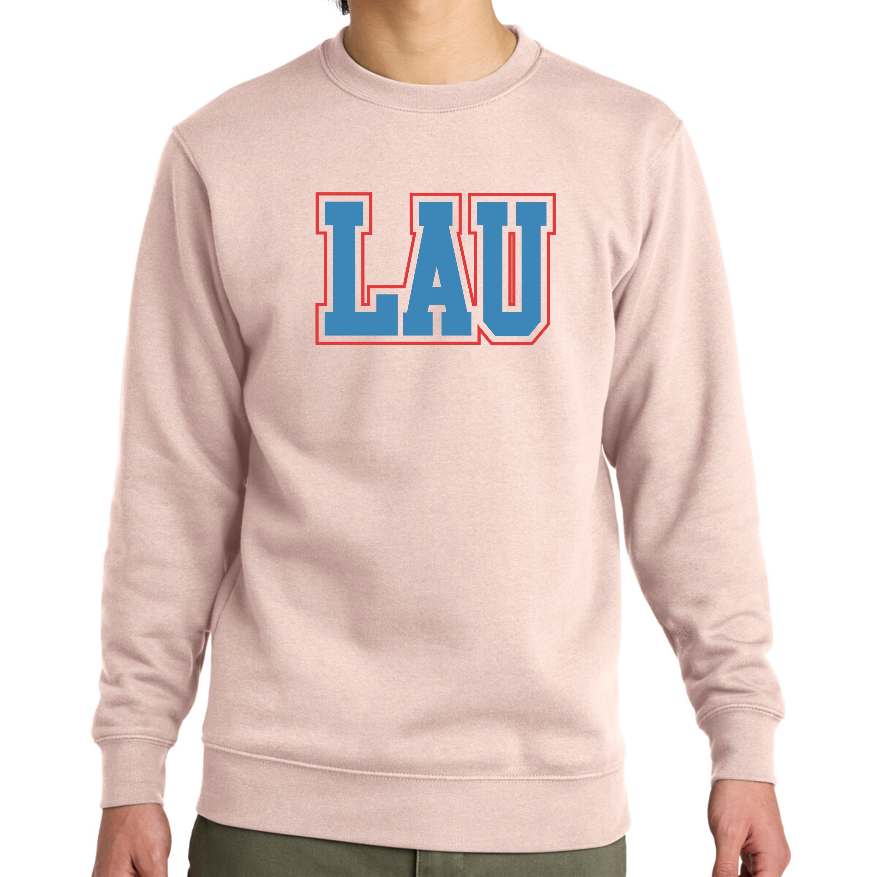 Sweatshirt LAU Blue w/Red
