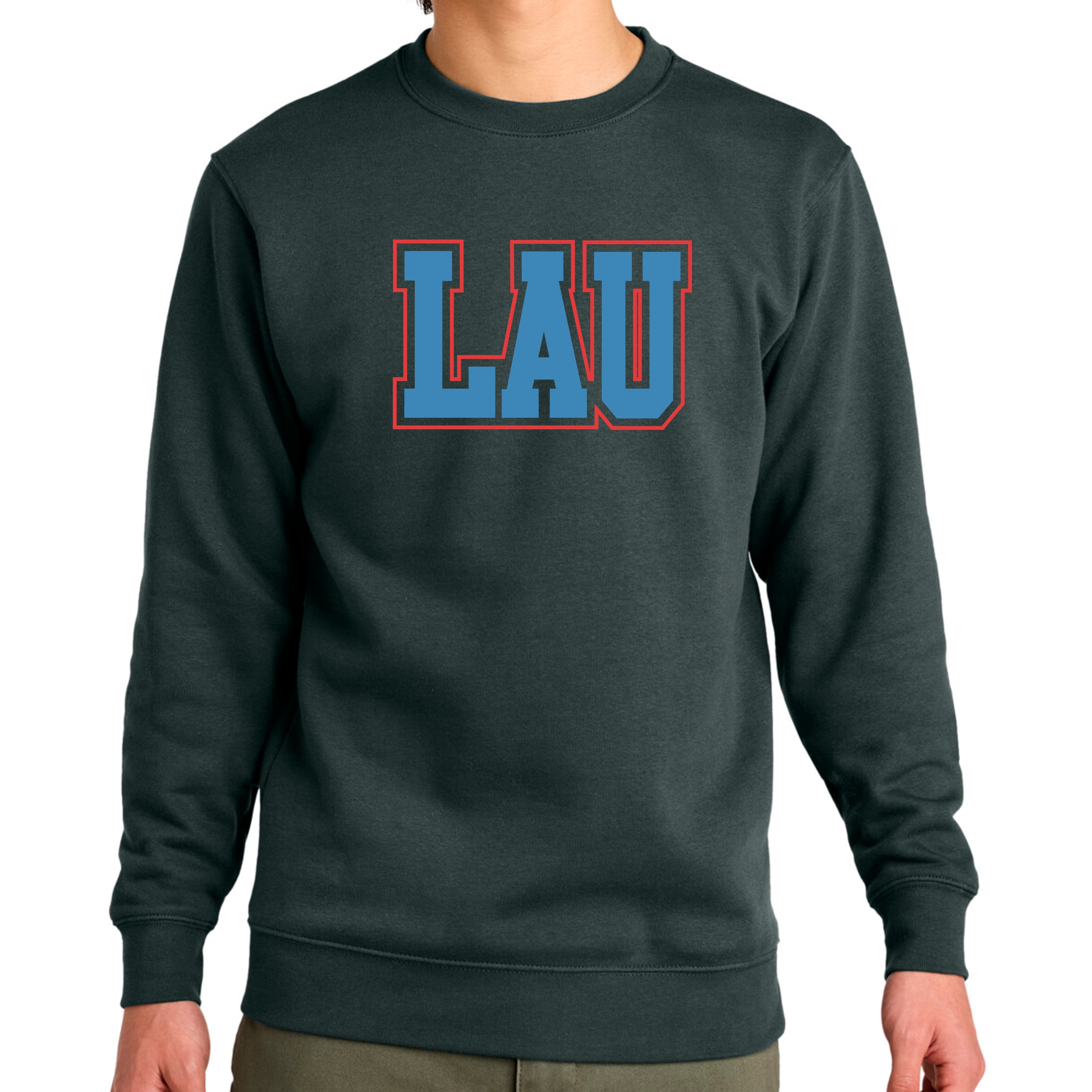 Sweatshirt LAU Blue w/Red