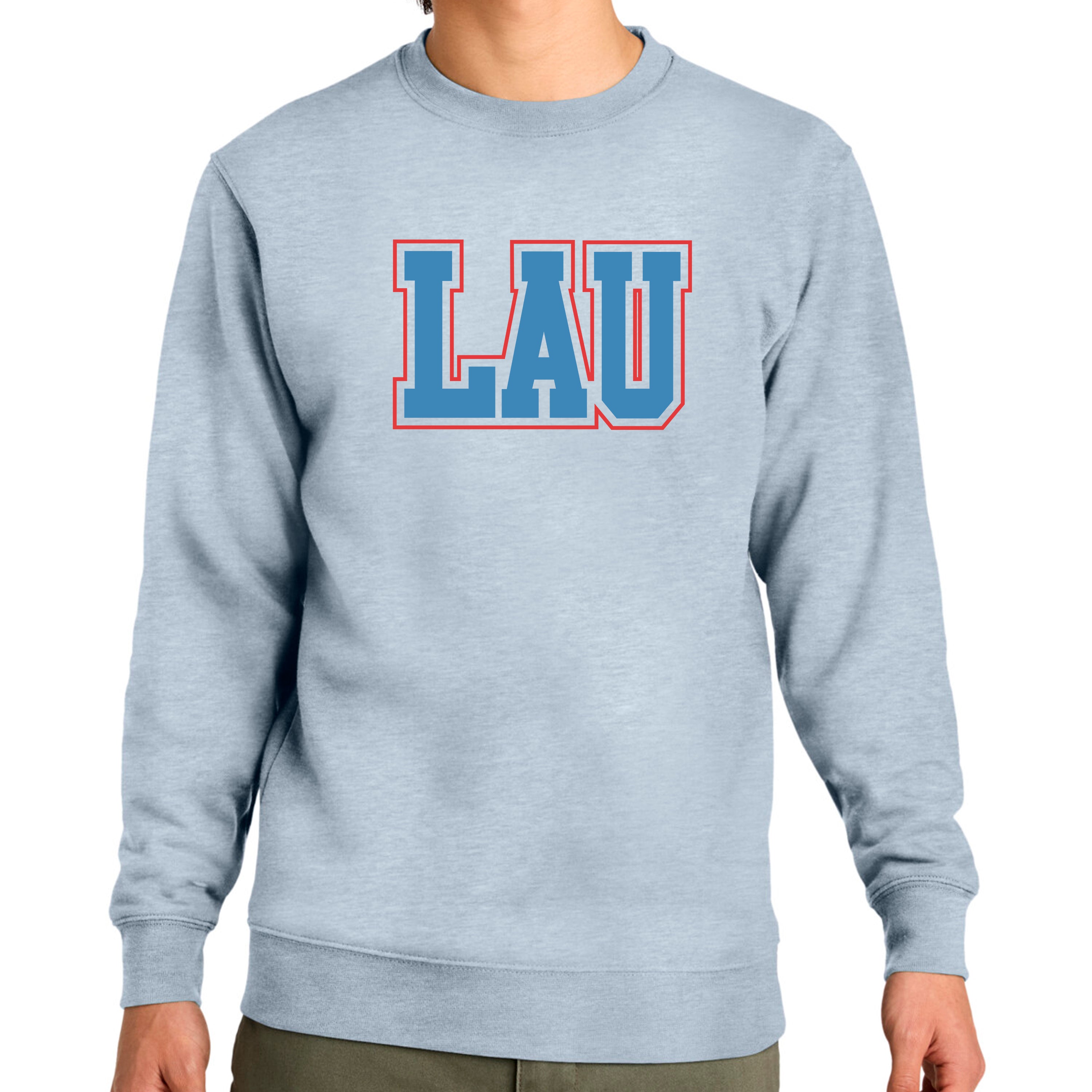 Sweatshirt LAU Blue w/Red