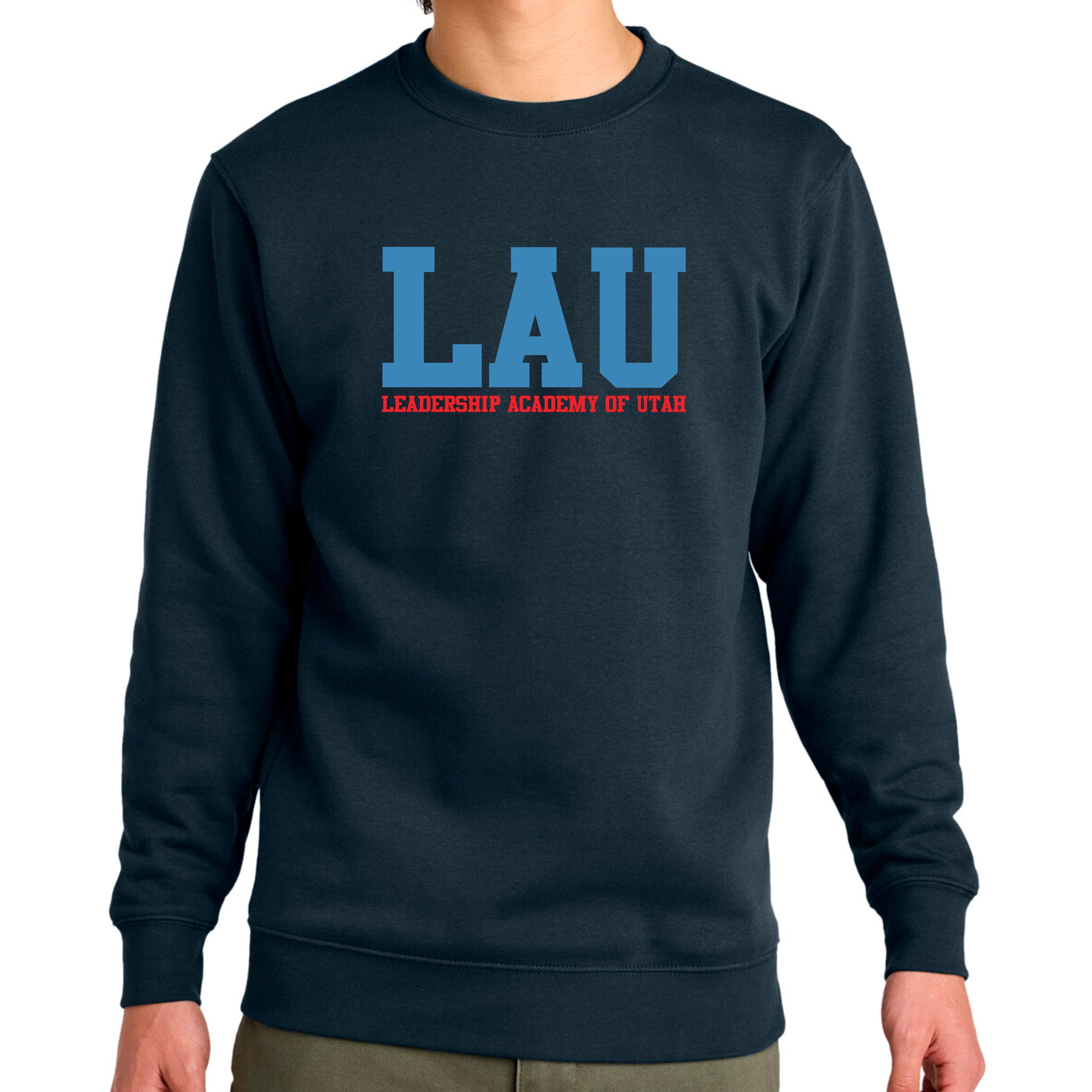 Sweatshirt LAU Text Blue/Red