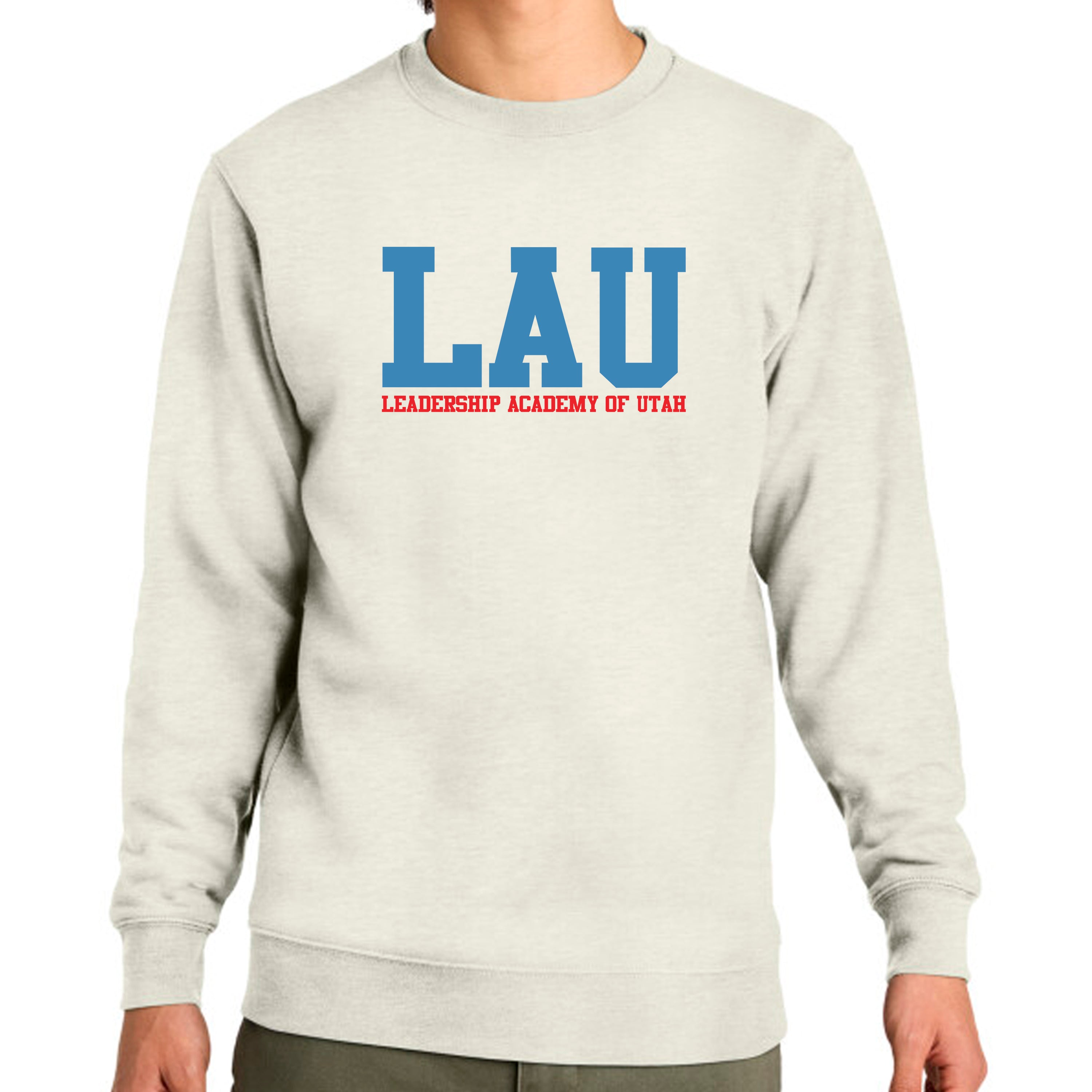 Sweatshirt LAU Text Blue/Red