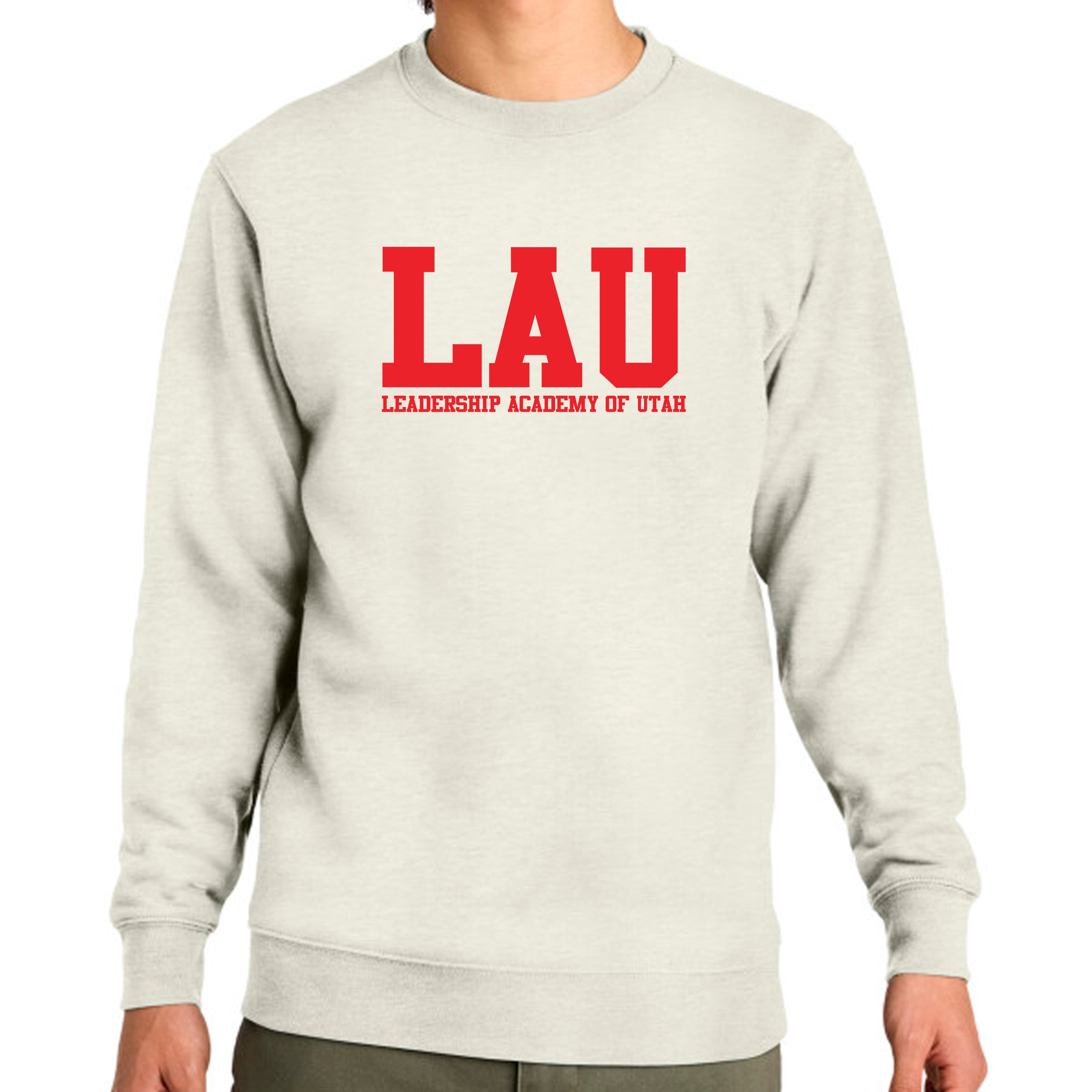 Sweatshirt LAU Text Red