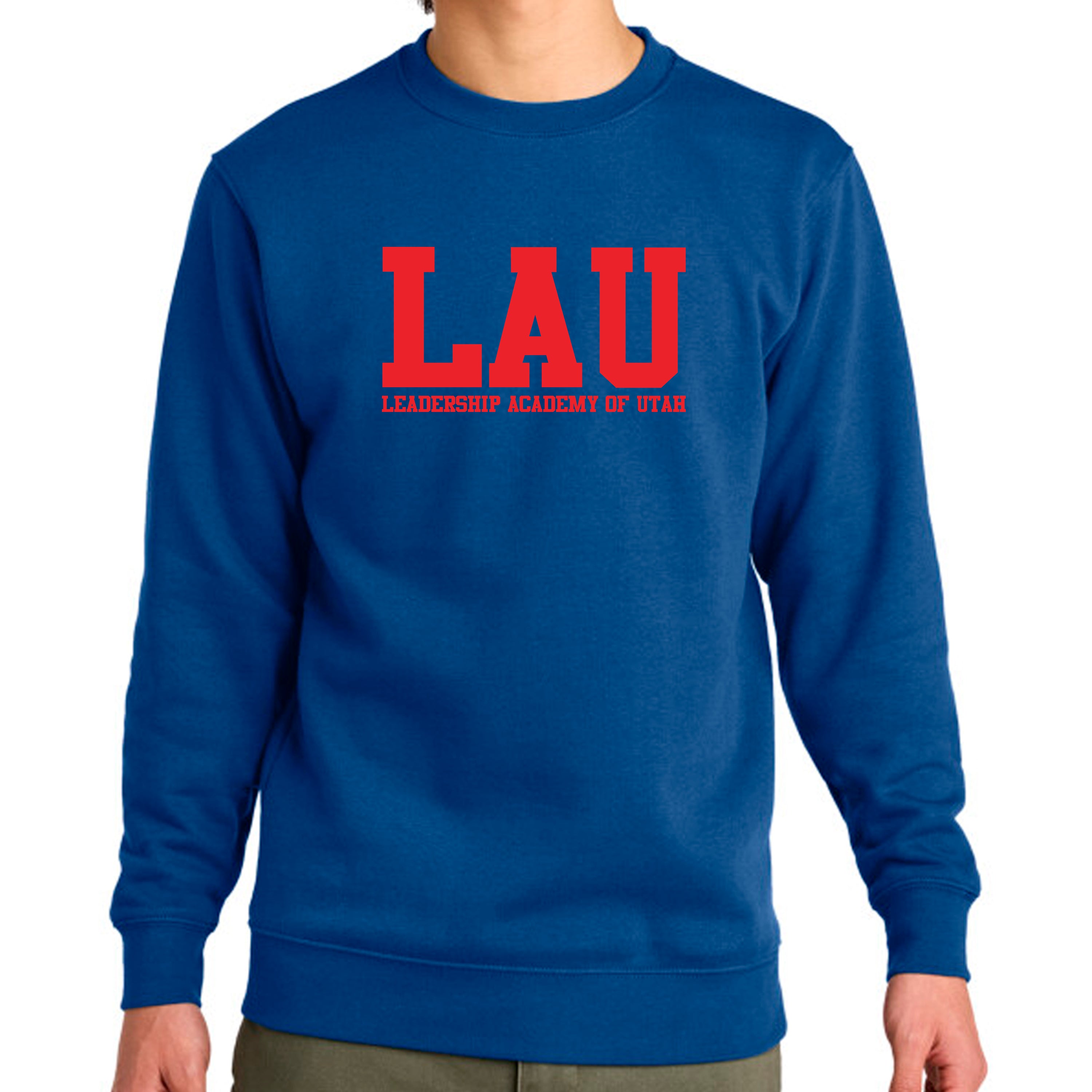 Sweatshirt LAU Text Red