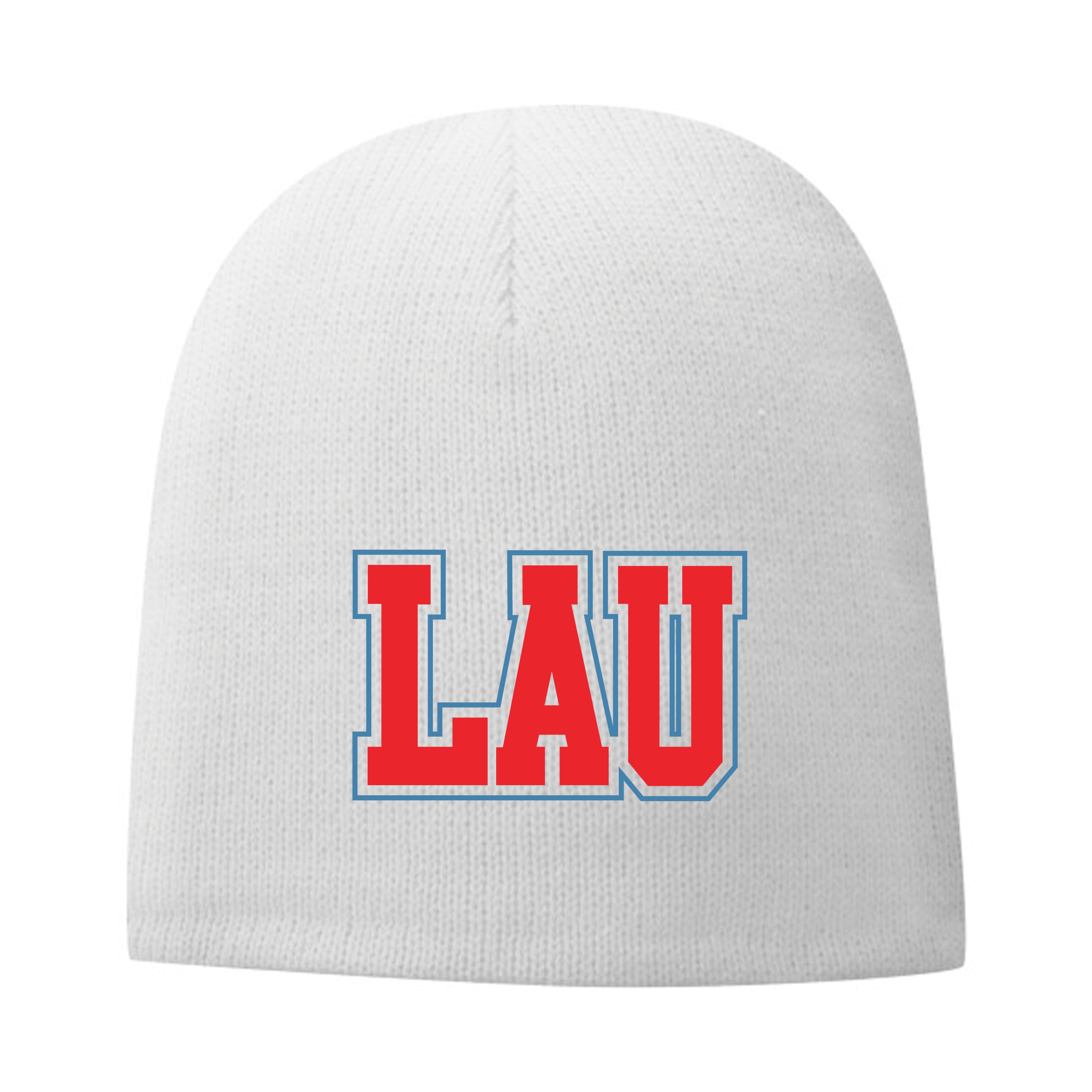 Beanie LAU RED w/Blue
