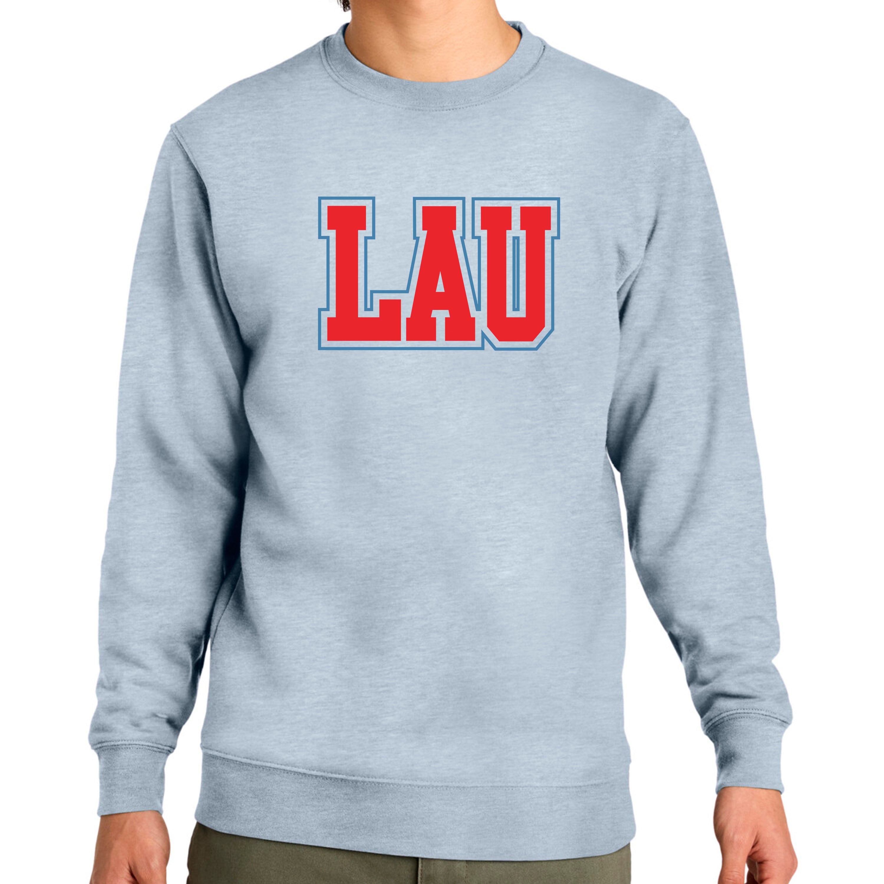 Sweatshirt LAU Red w/Blue