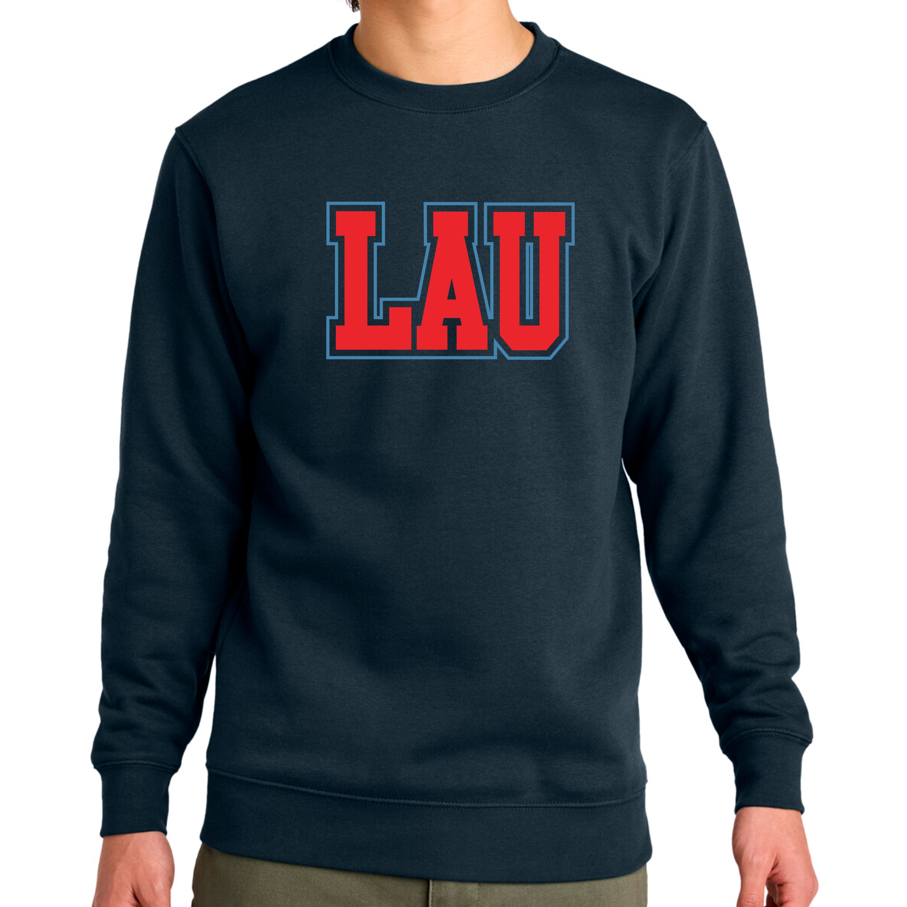 Sweatshirt LAU Red w/Blue