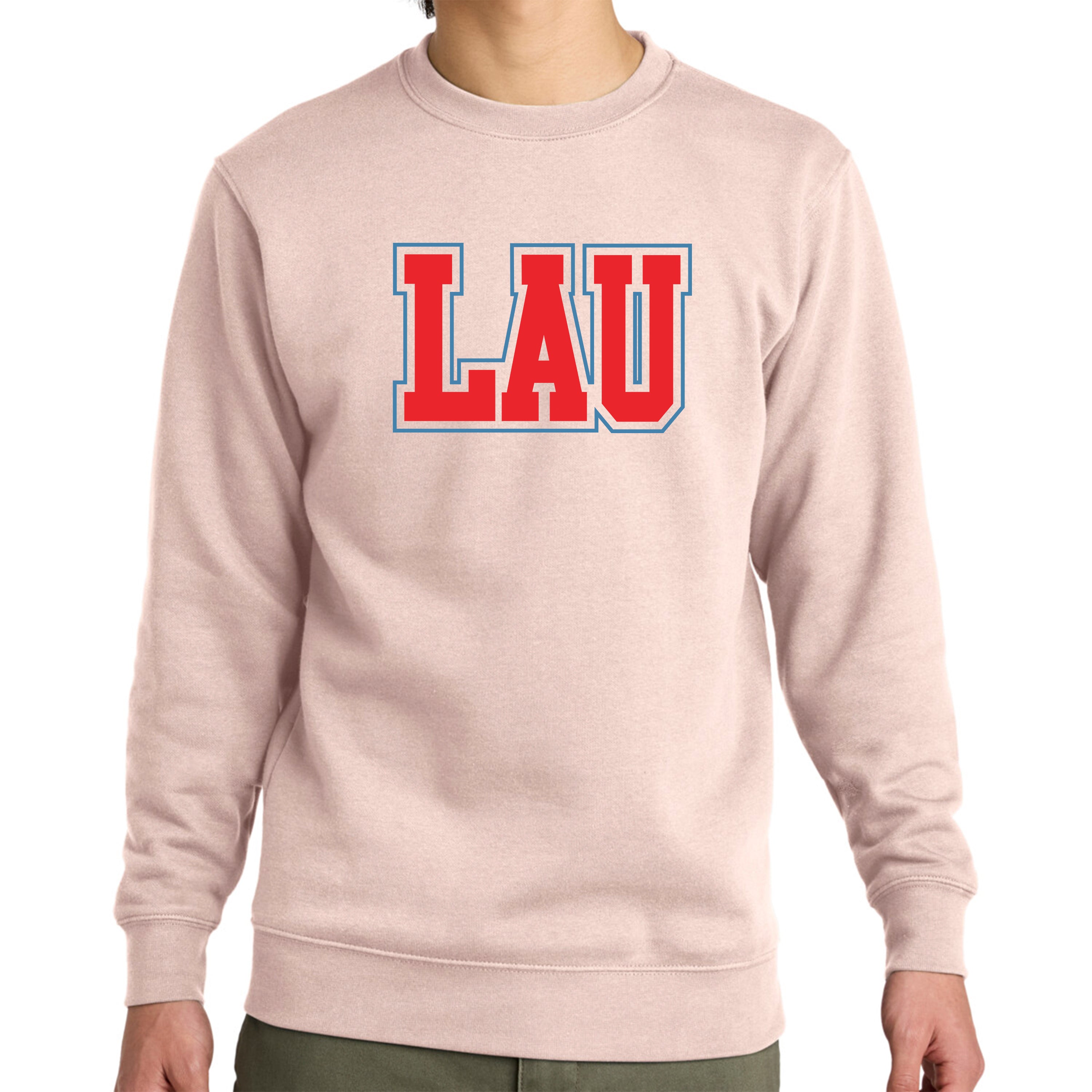 Sweatshirt LAU Red w/Blue