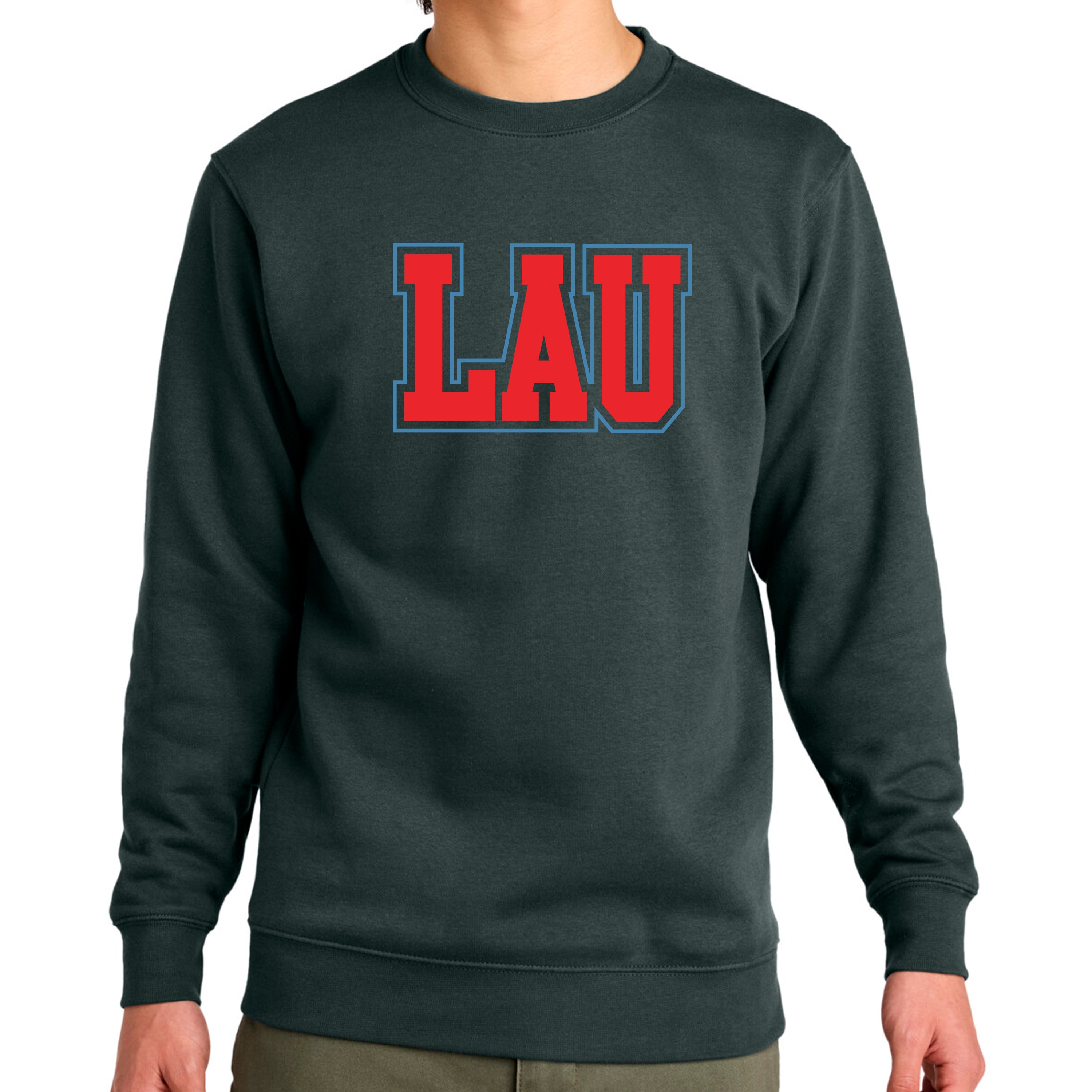 Sweatshirt LAU Red w/Blue
