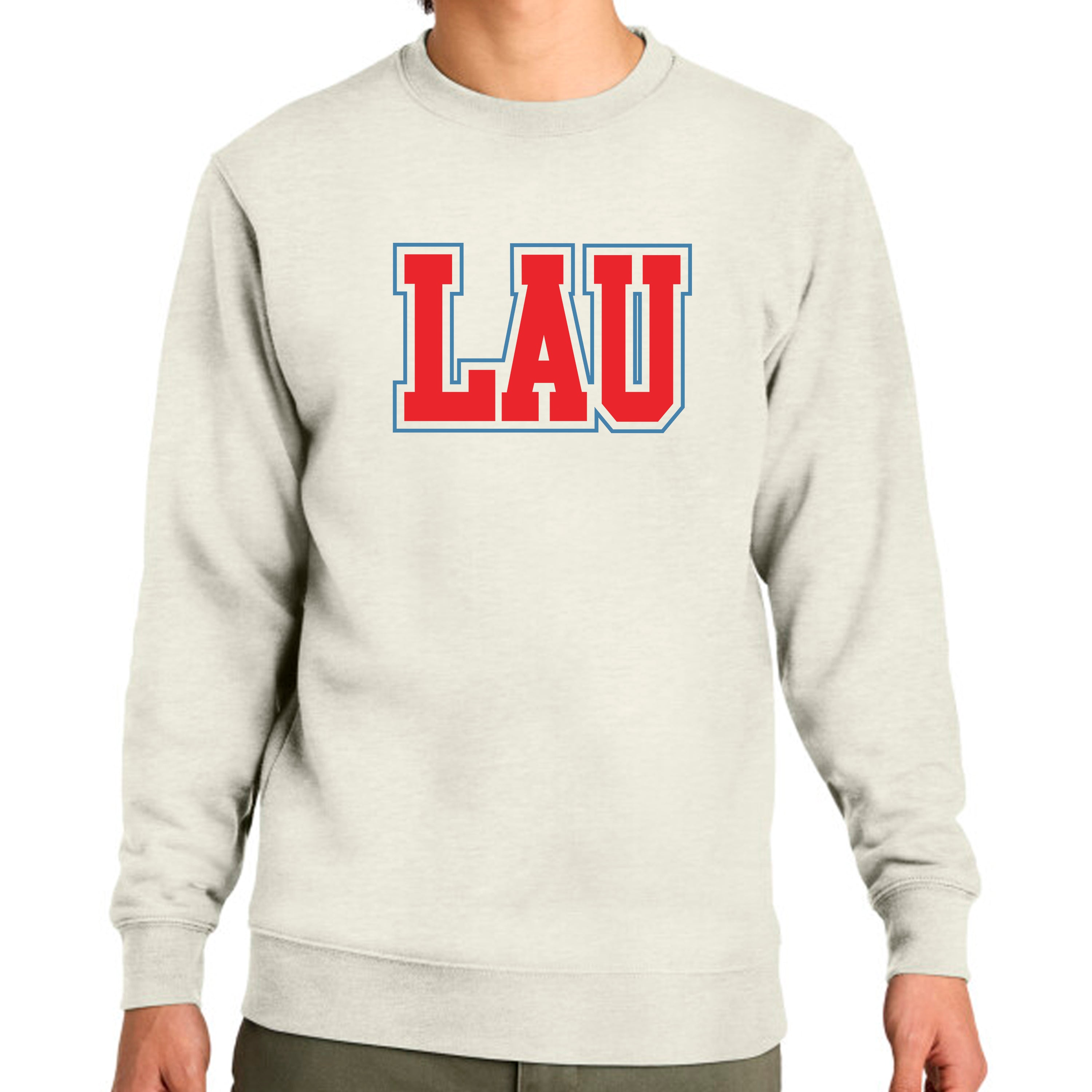 Sweatshirt LAU Red w/Blue