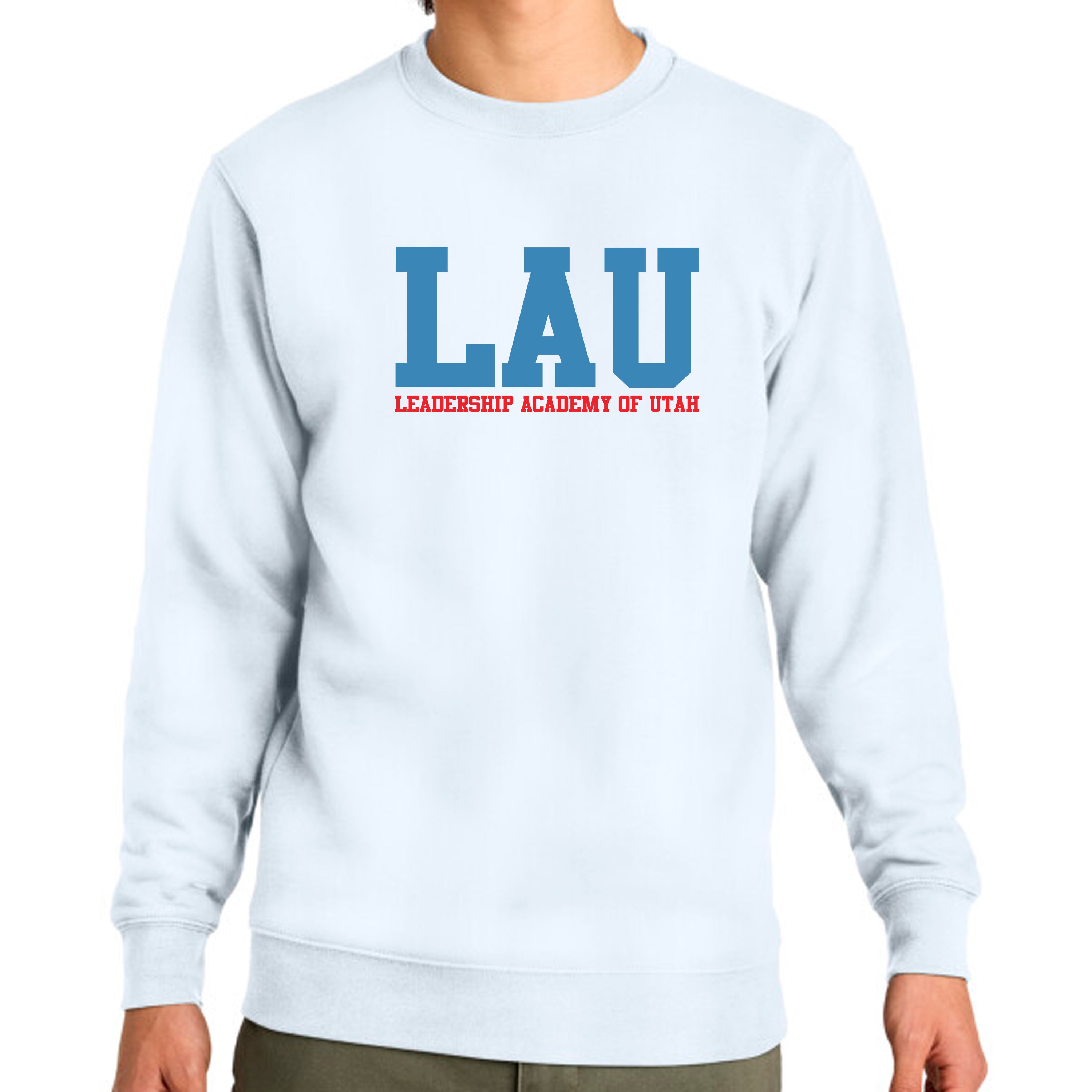 Sweatshirt LAU Text Blue/Red