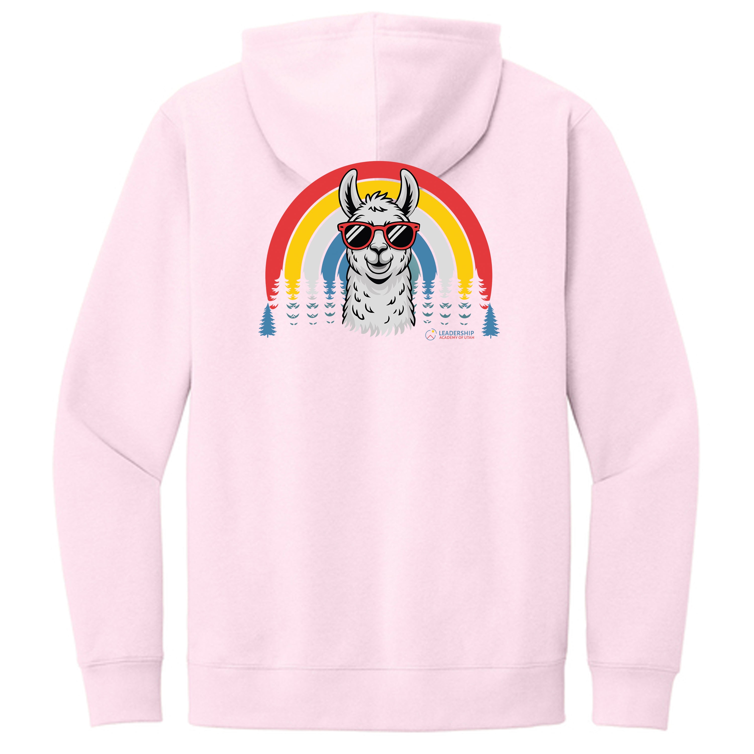 Hoodie Llama Rainbow