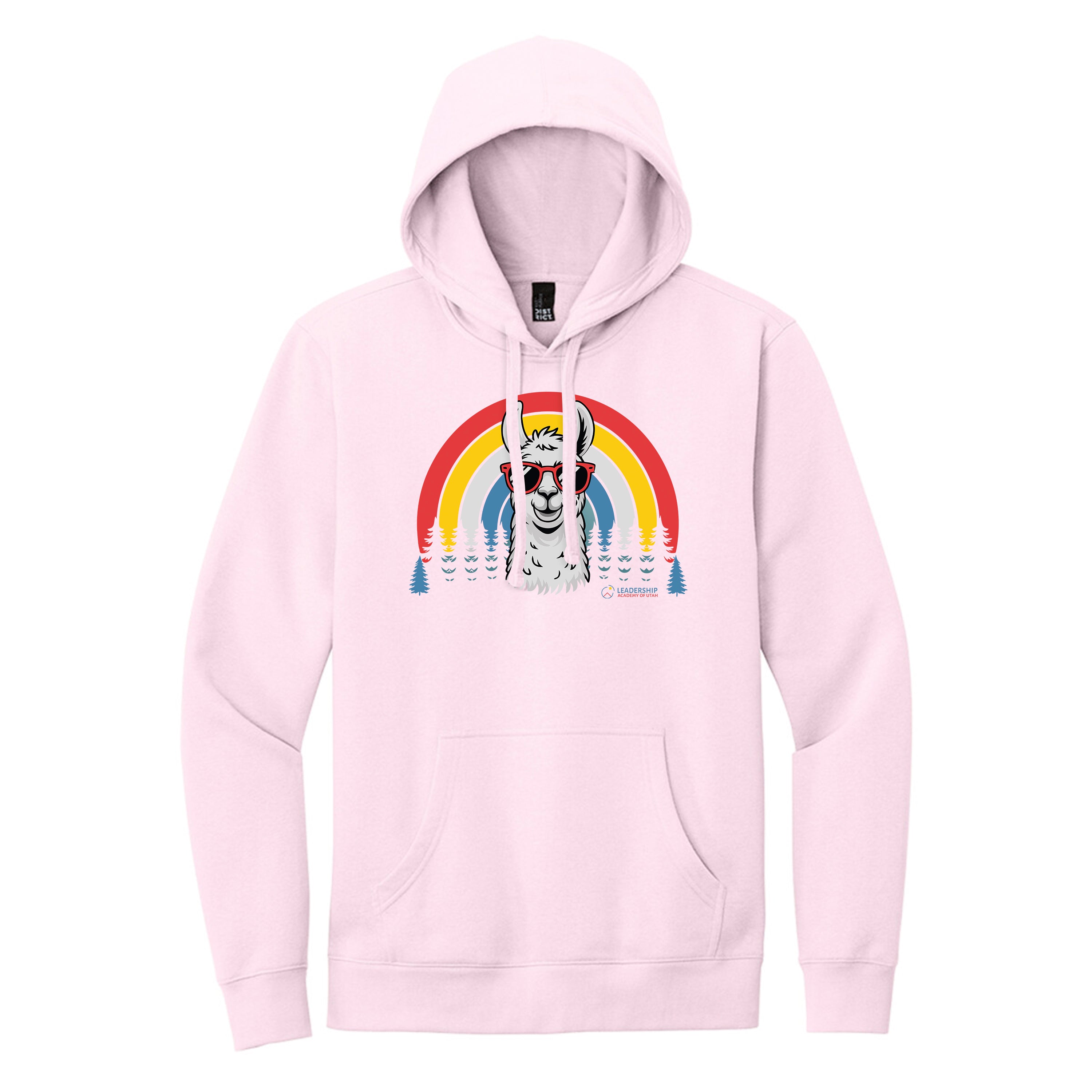 Hoodie Llama rainbow