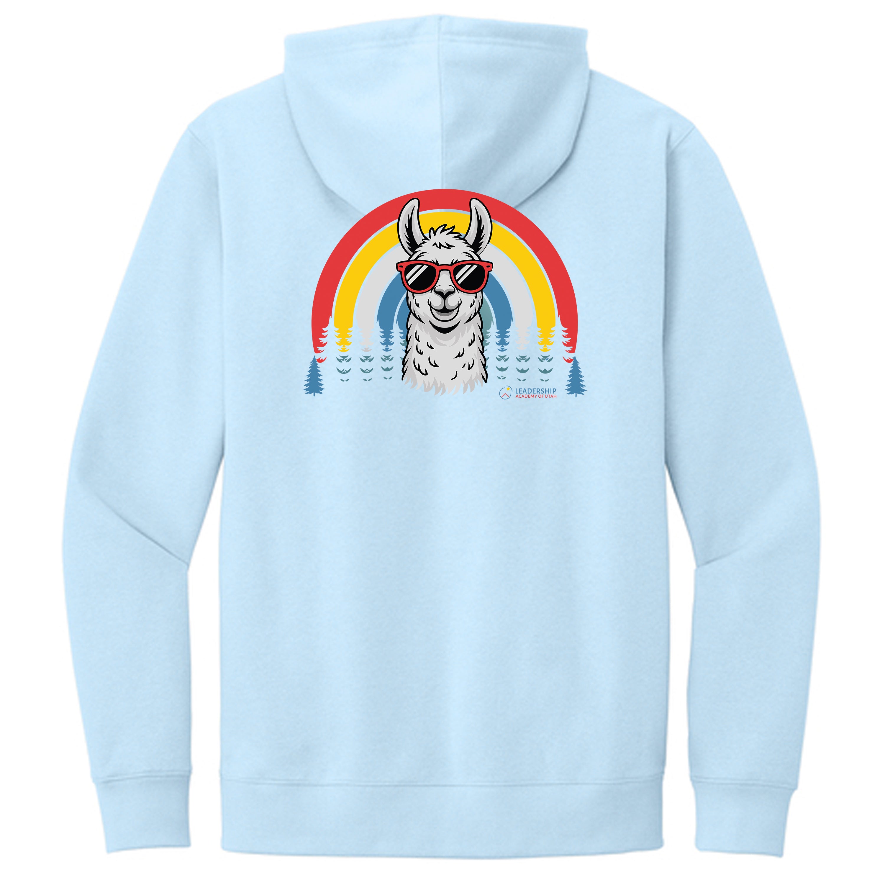 Hoodie Llama Rainbow
