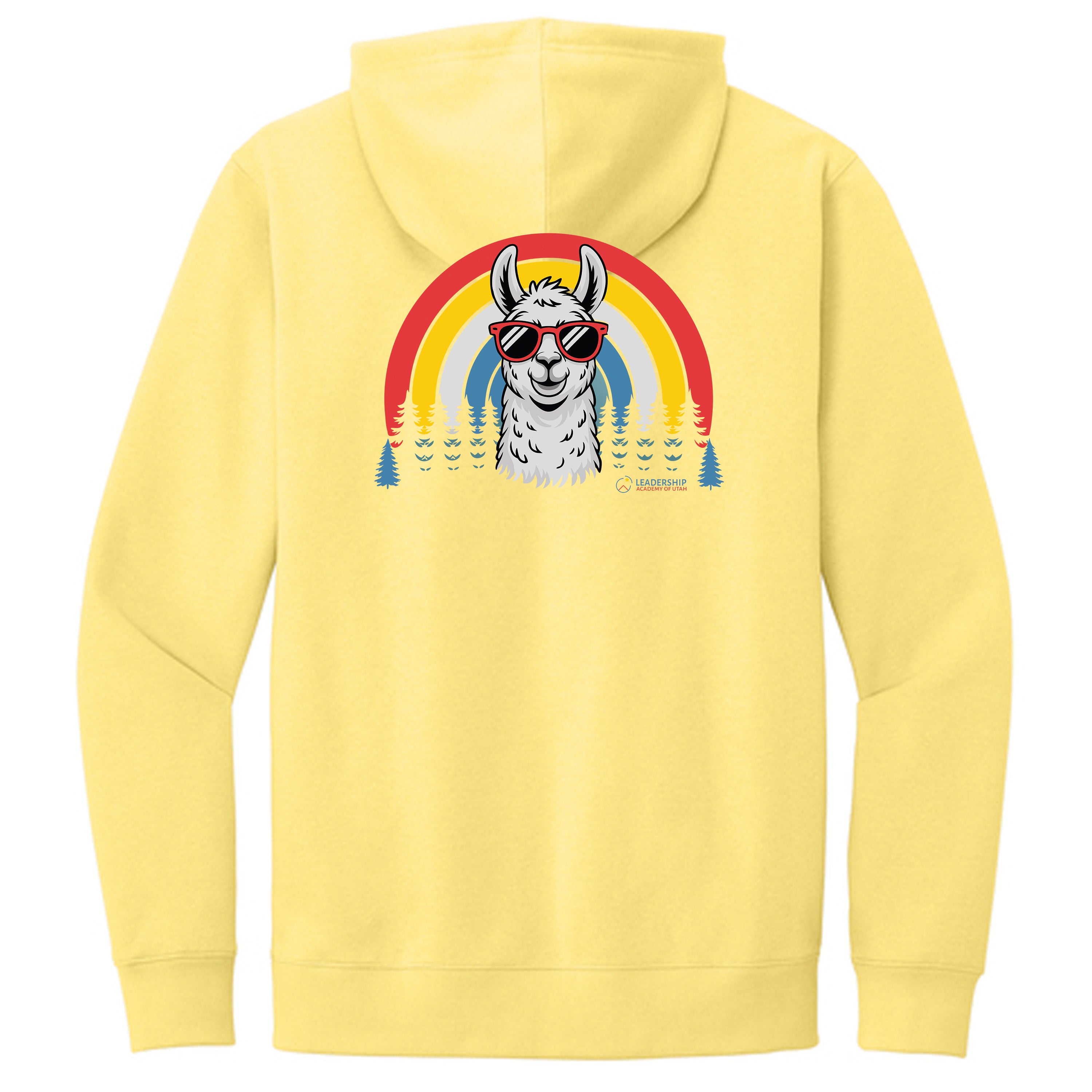 Hoodie Llama Rainbow