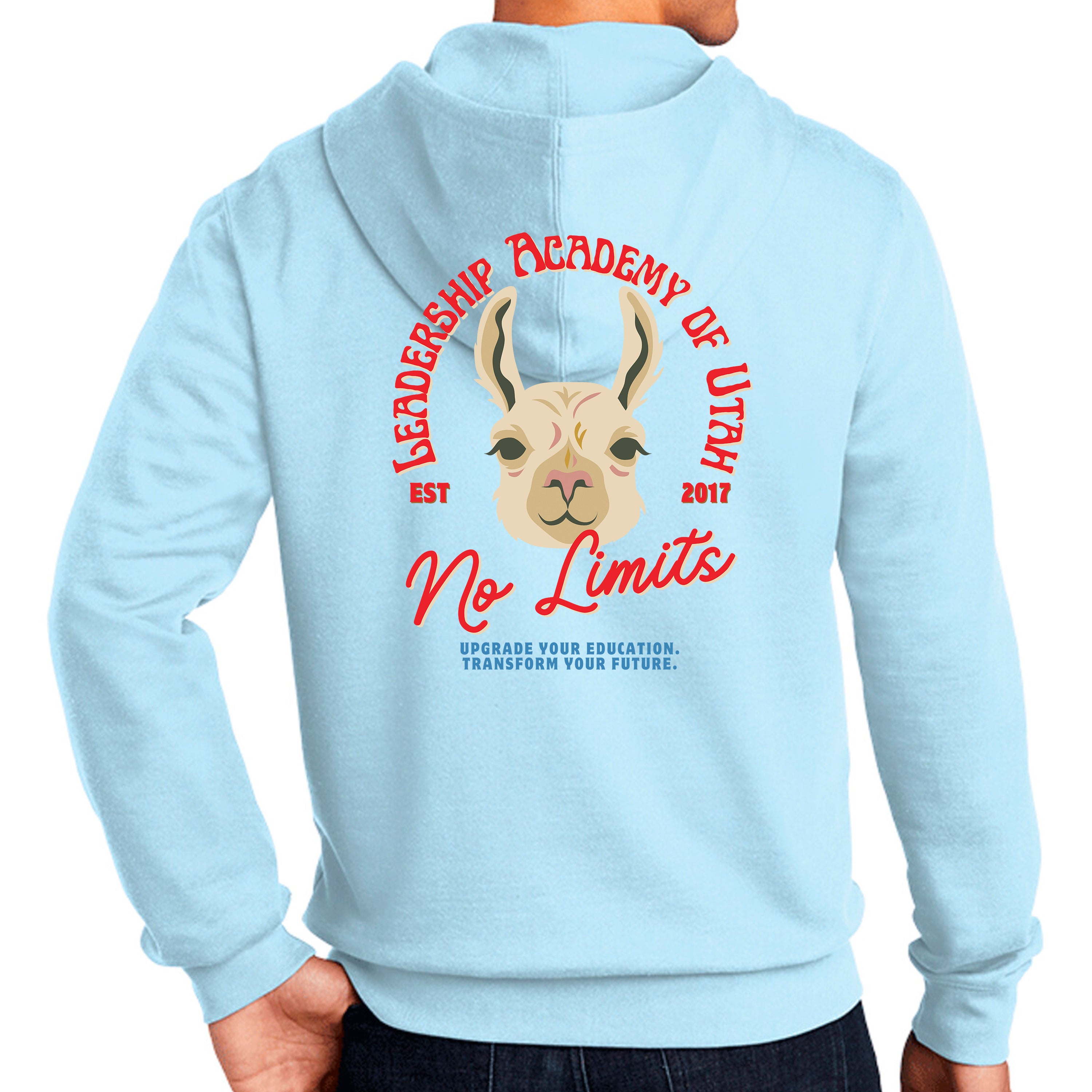 Full Zip Hoodie Llama Est 2017