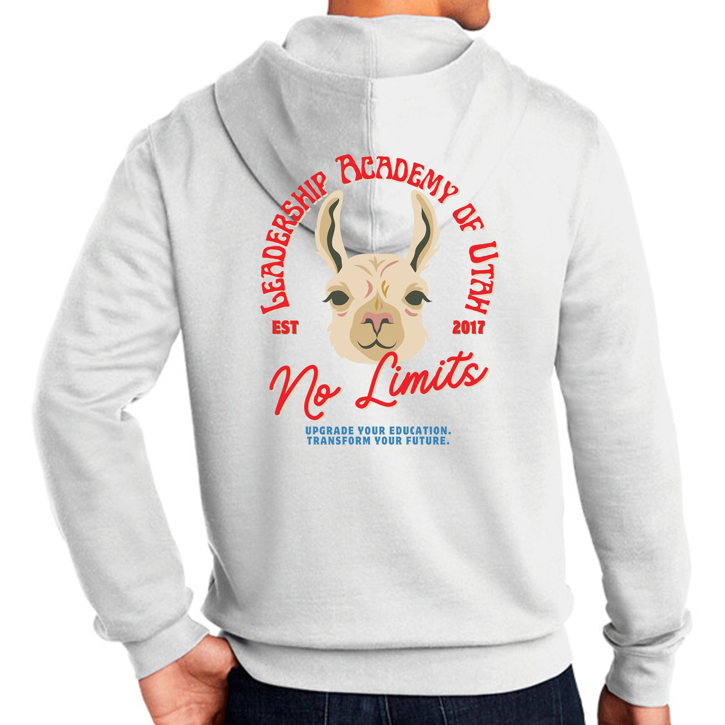 Full Zip Hoodie Llama Est 2017