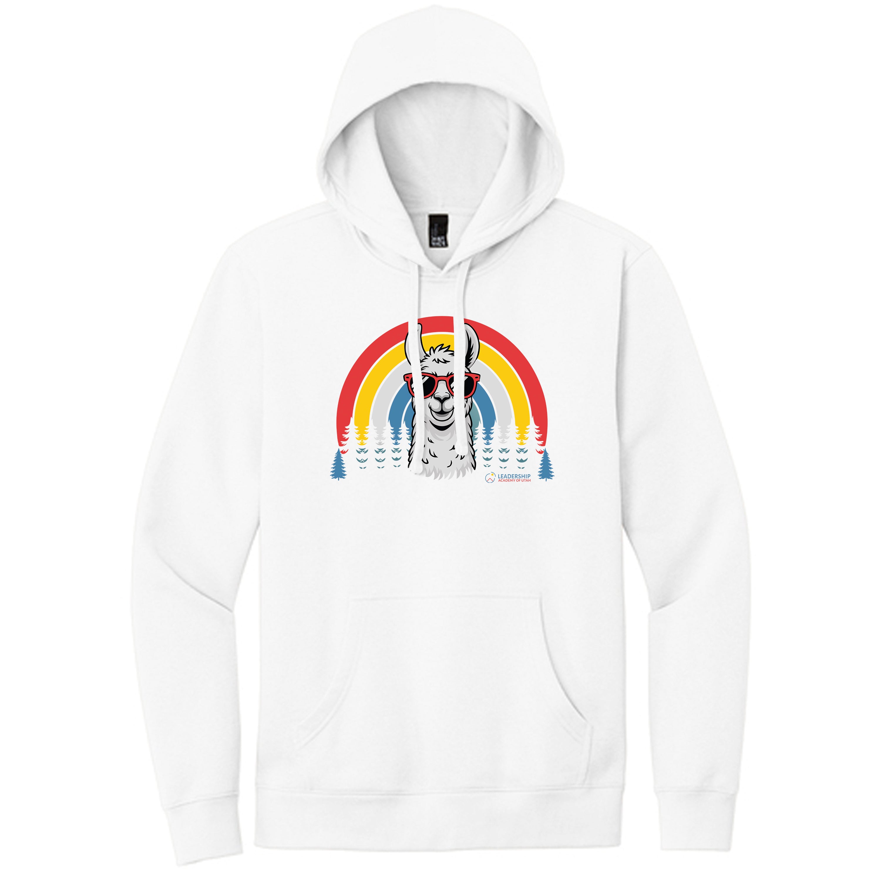 Hoodie Llama rainbow