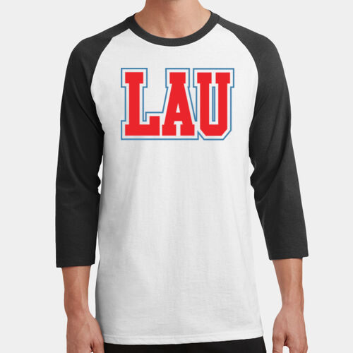 3/4 SLEEVE LAU Red w/Blue