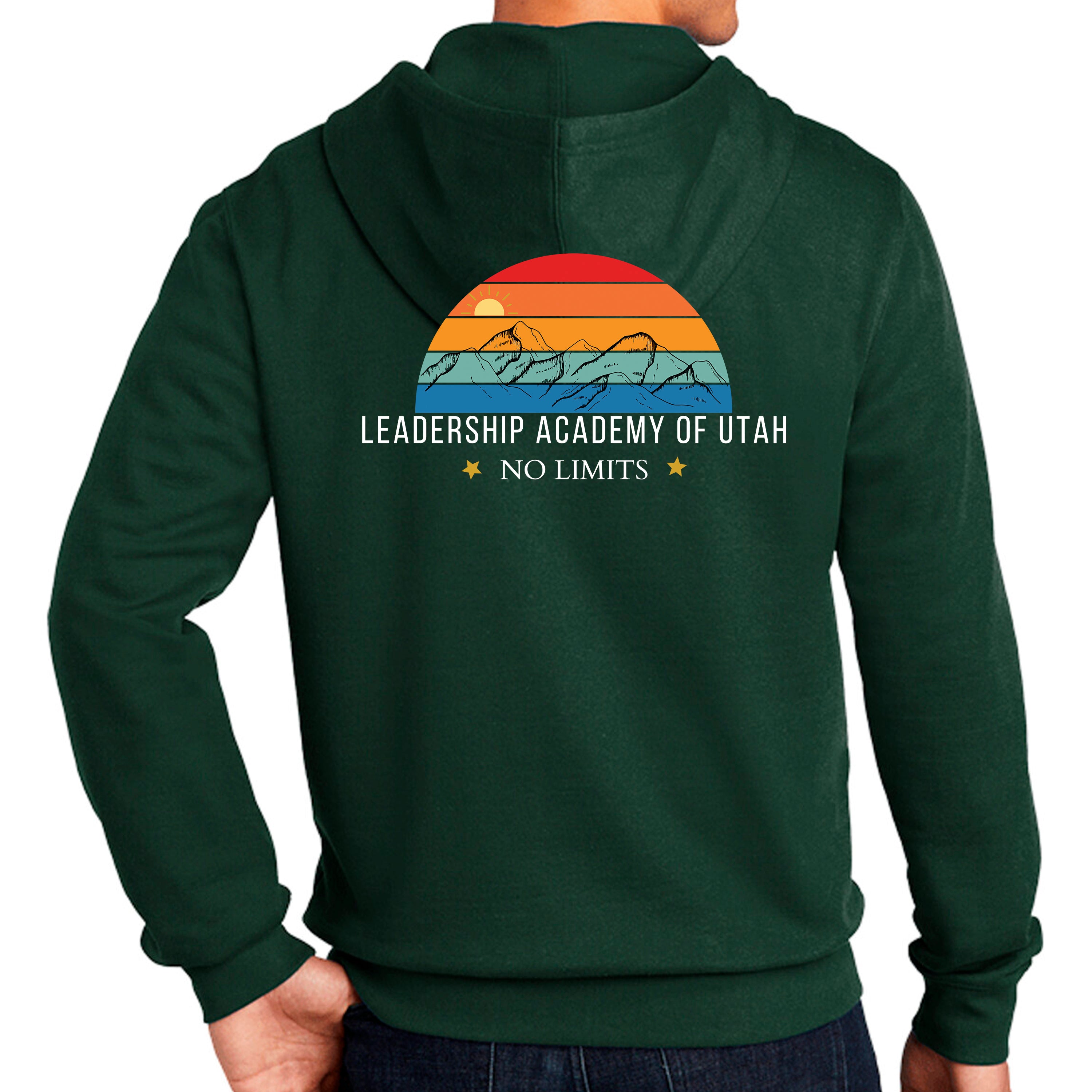 Full Zip Hoodie retro no limits