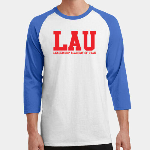 3/4 SLEEVE LAU Text Red